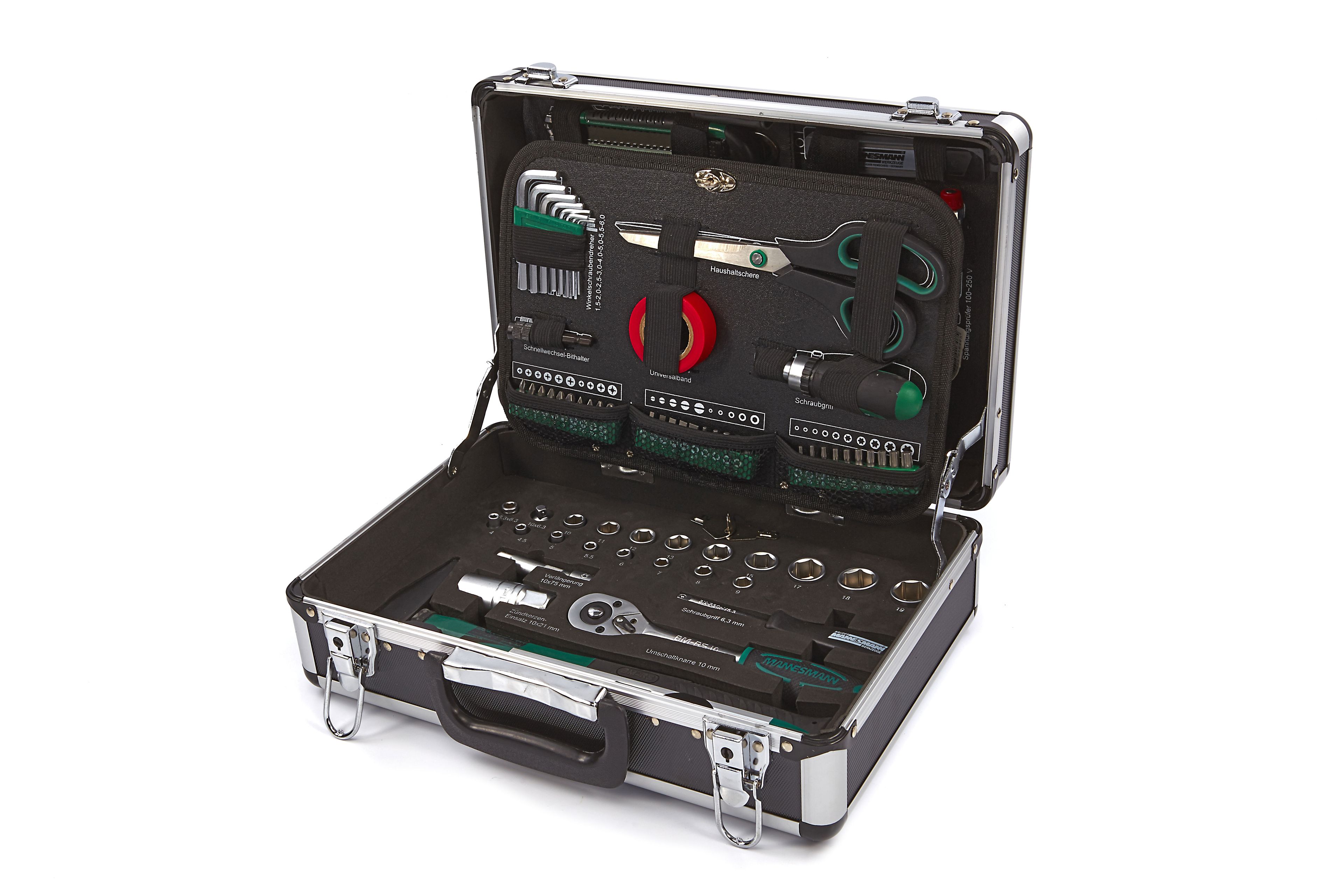 Mannesmann 90 Delige Gereedschapskoffer - 29067