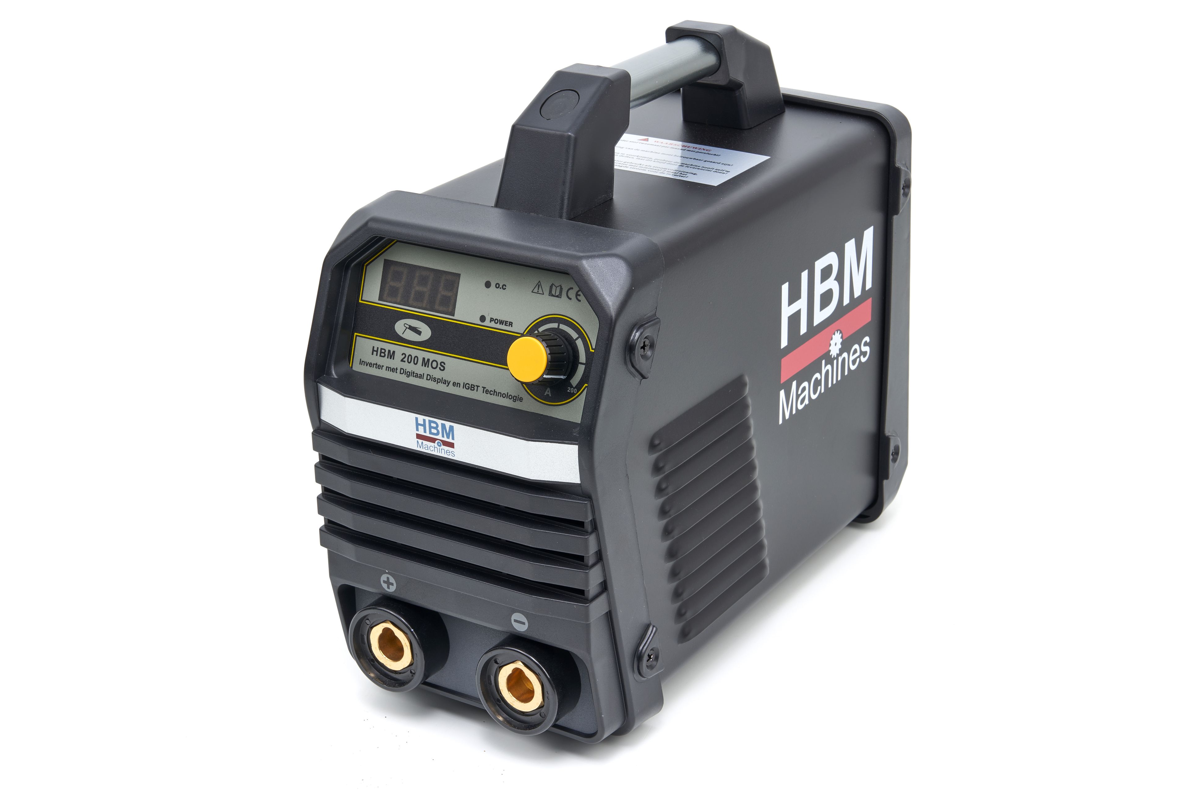 Inverter HBM 200A con Display Digitale e Tecnologia IGBT Nero Image 3