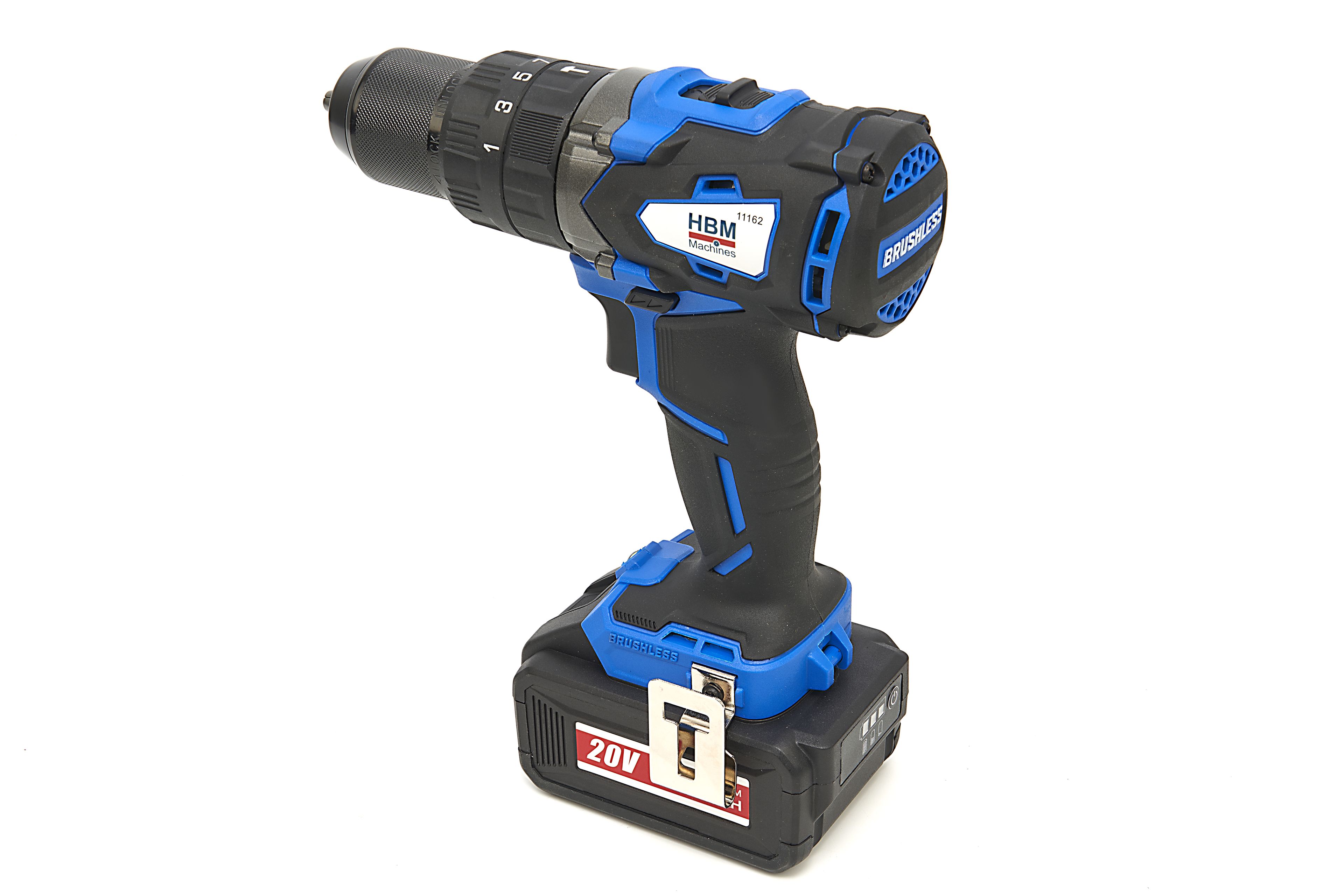 HBM Professionele 20 Volt 4,0AH Accuboormachine Met Klopfunctie Image 2