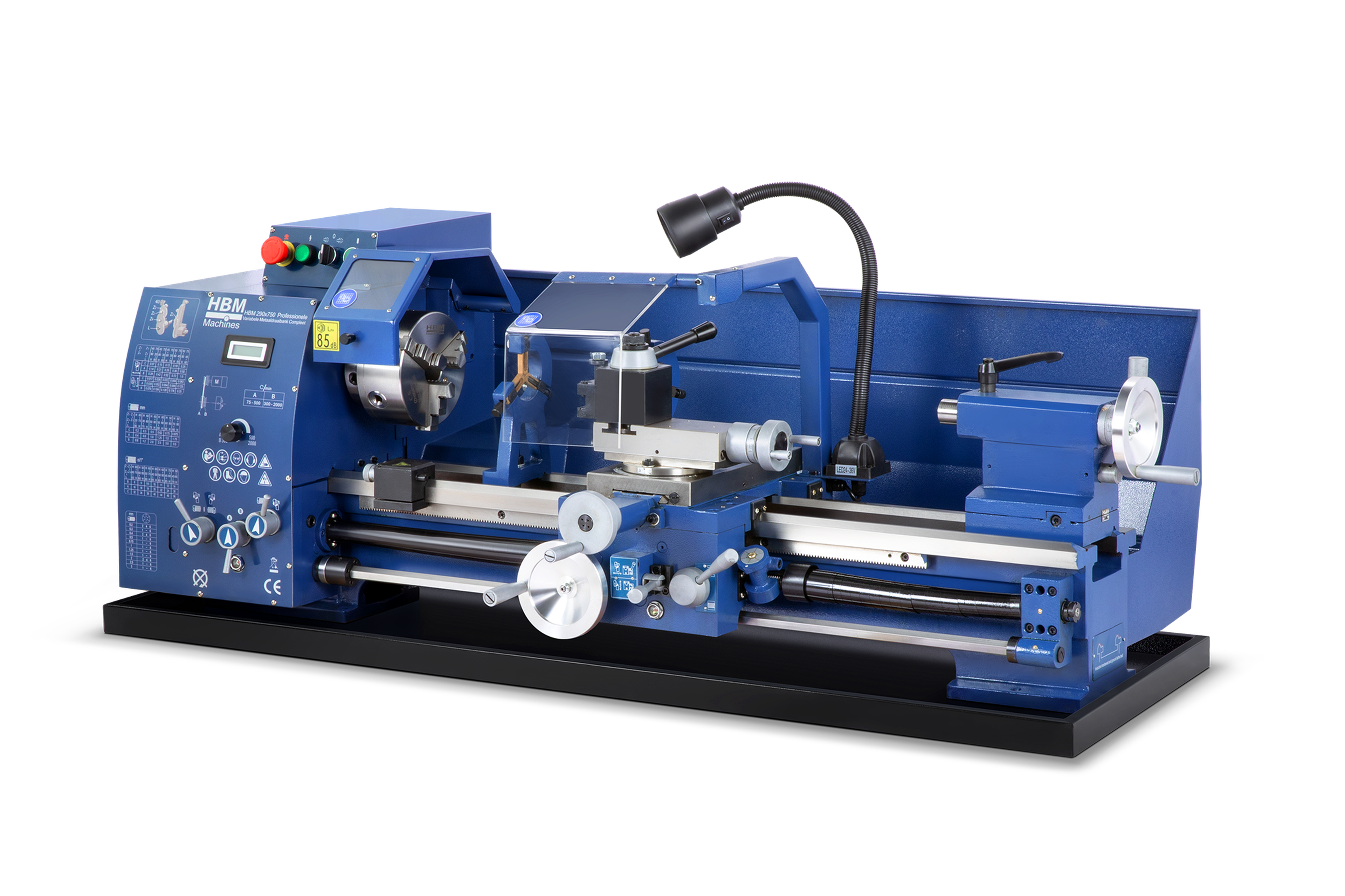 HBM Metalldrehbank 290 x 750