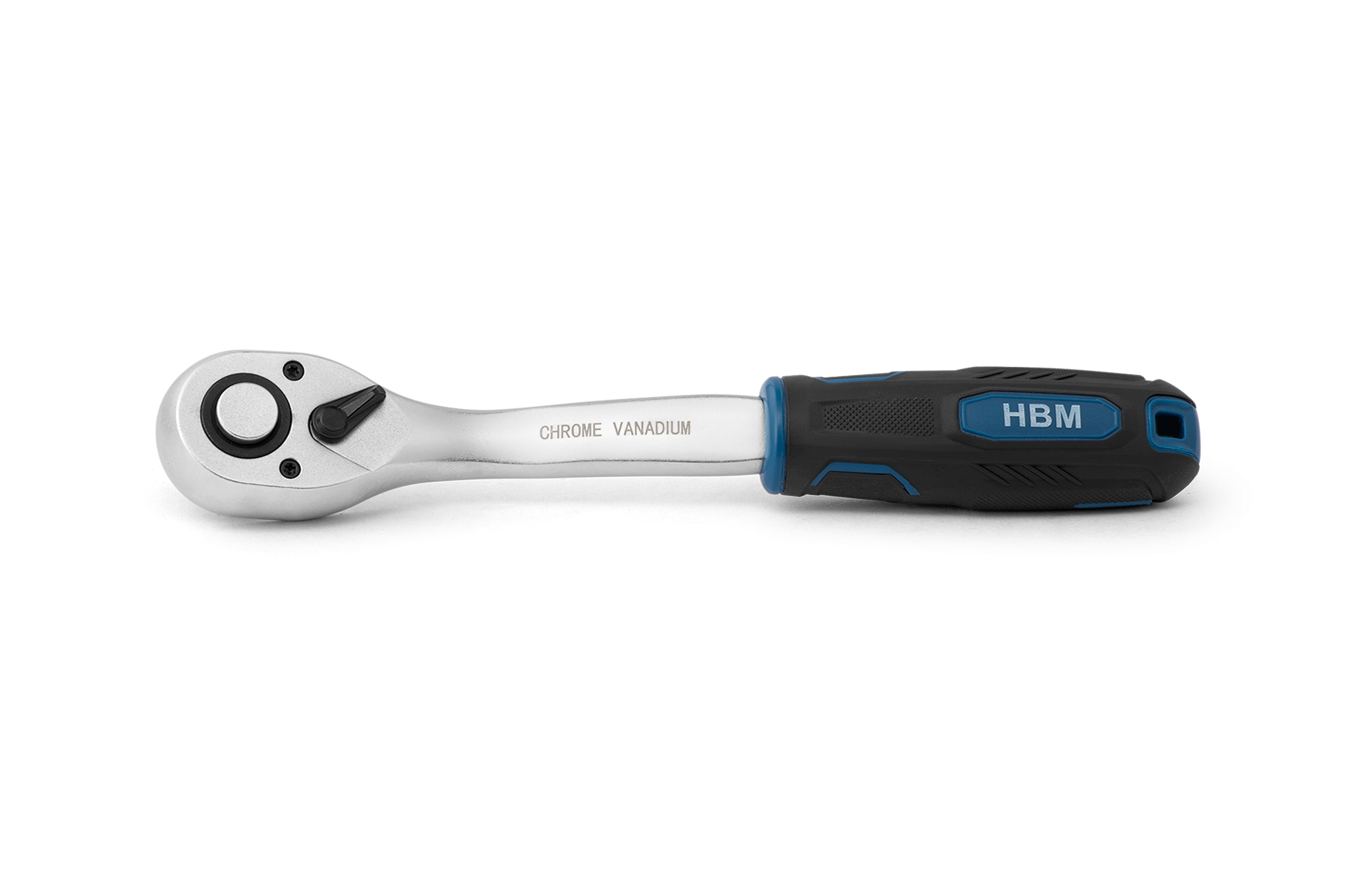 HBM Professional Premium Ratschen 72 Zähne Blau Schwarz