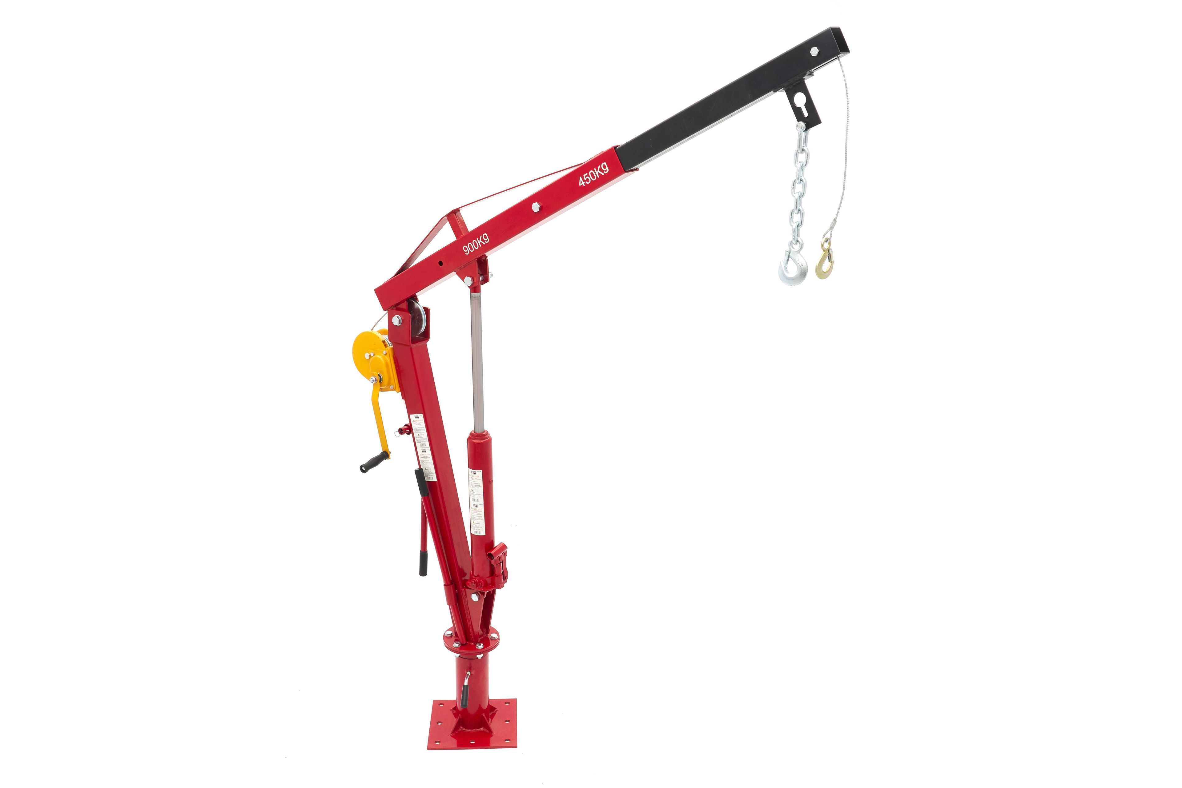 HBM Gru idraulica per rimorchio da 900 chilogrammi, gru di carico Image 6