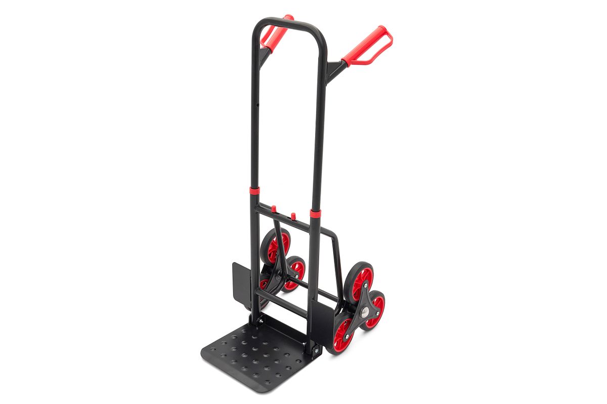 HBM Carretilla de mano plegable de 150 kg para escaleras