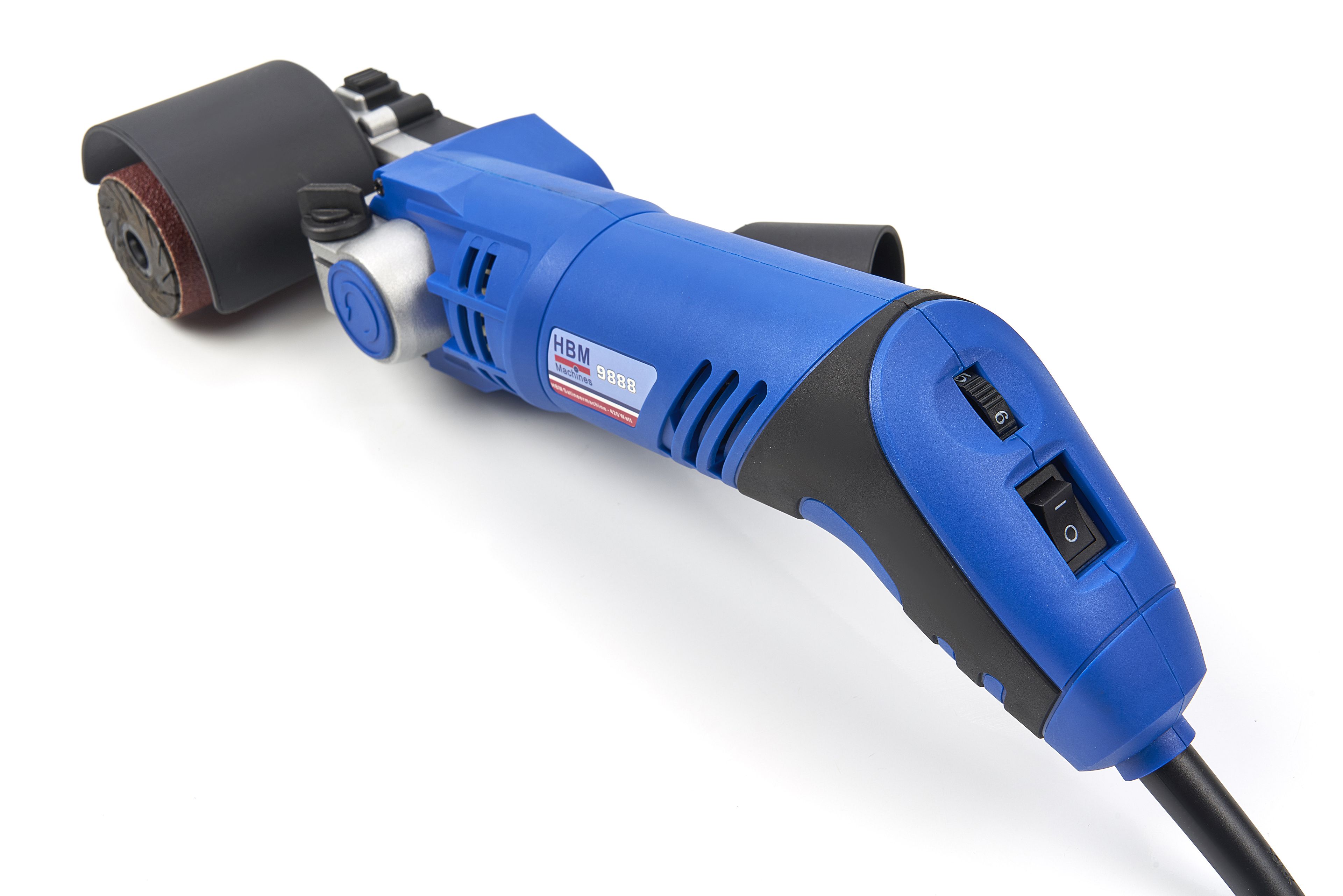 HBM Satineermachine - Borstelmachine Met Kantelbare Kop - 420 Watt Image 10