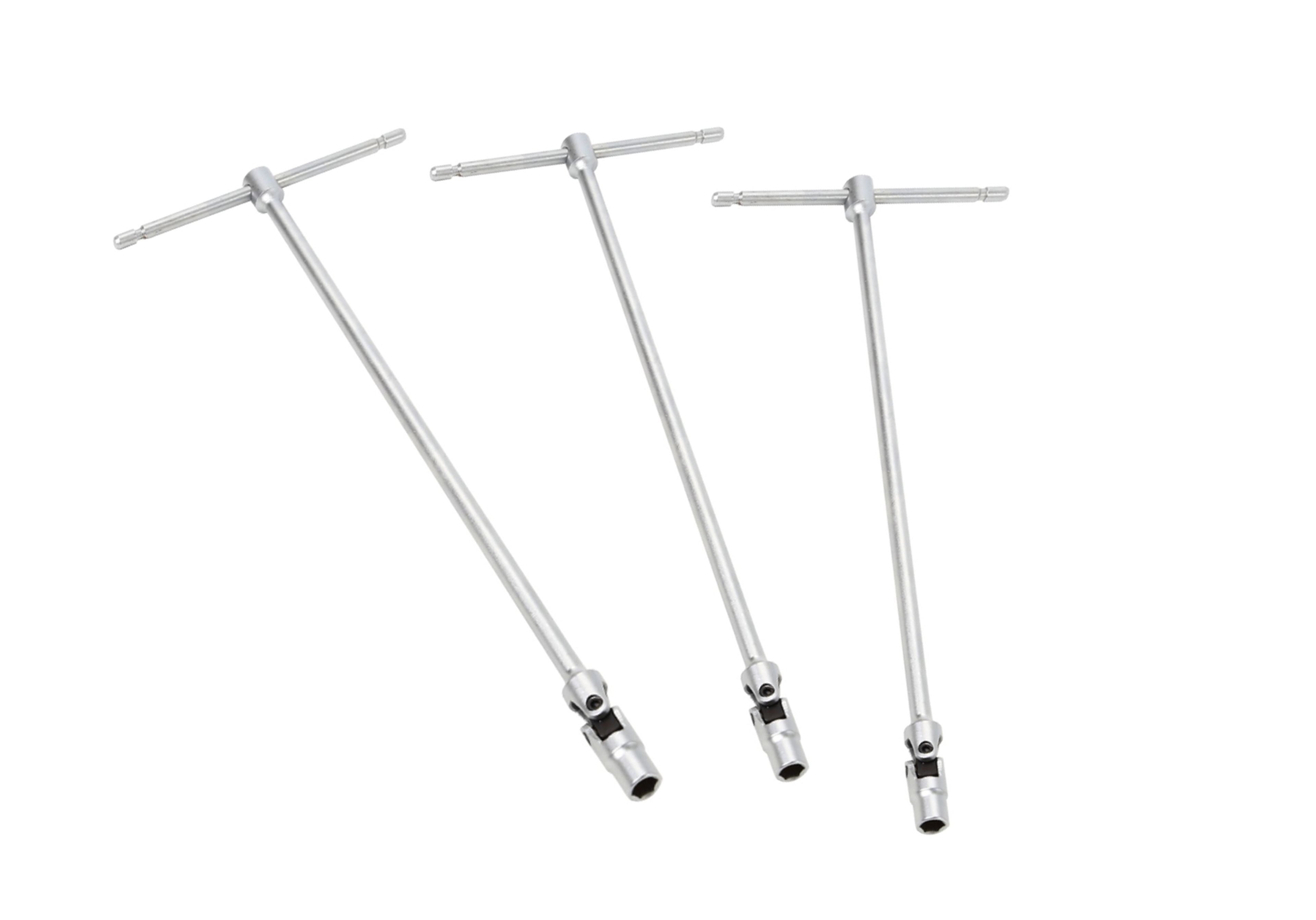 Set di chiavi T extra lunghe HBM 3 pezzi 410 x 8, 10, 12 mm