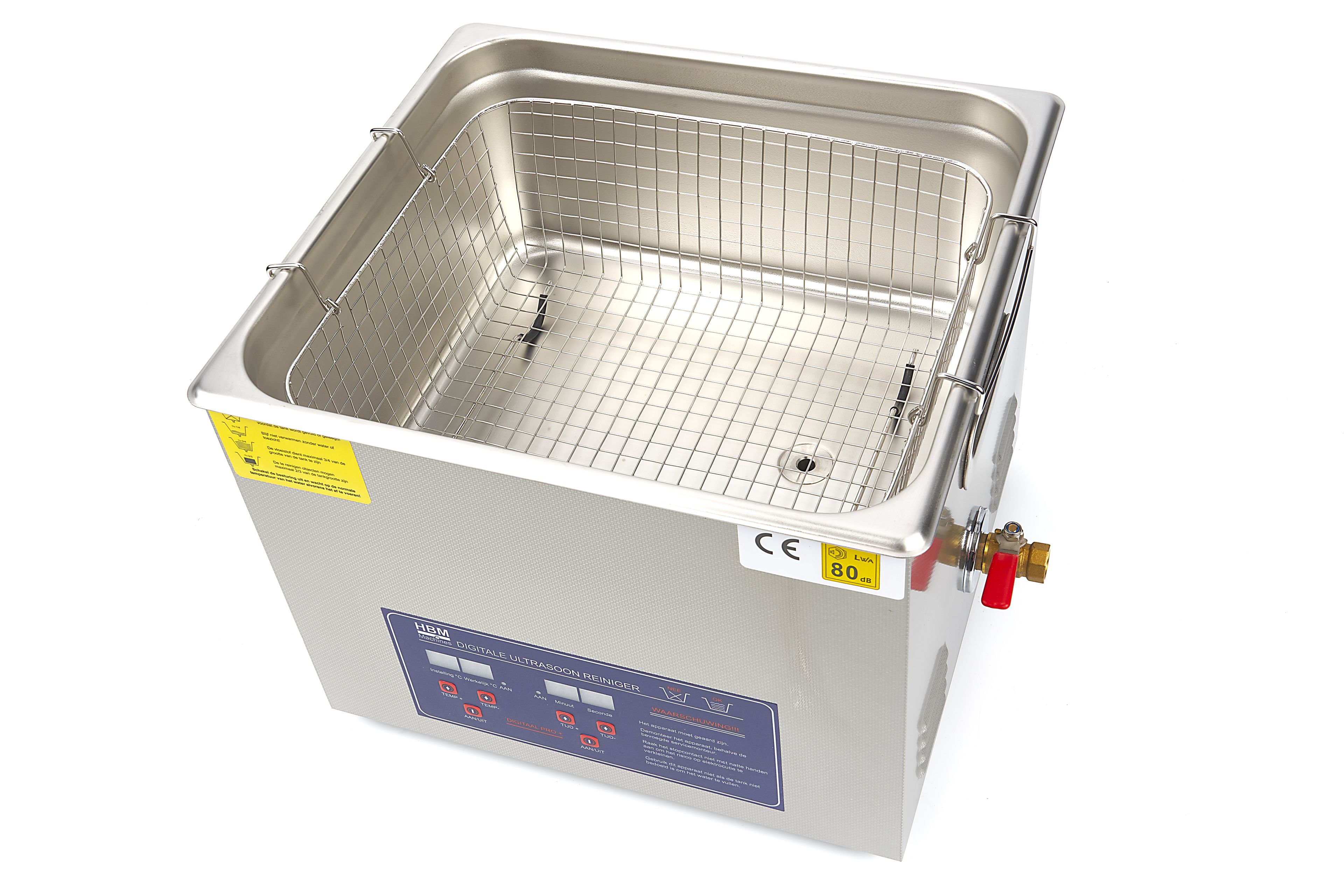 HBM Professionelle Ultraschallreiniger 15 l Image 4