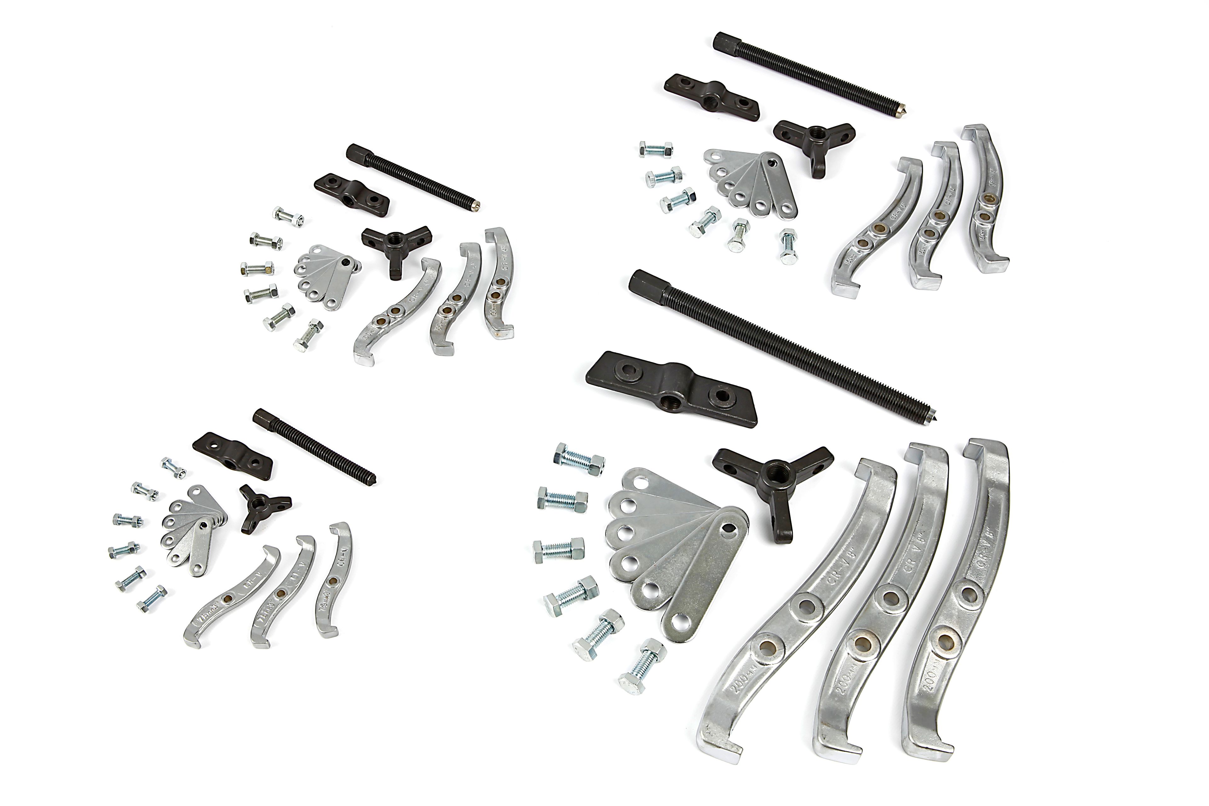 HBM Coffret extracteur de poulies 2 et 3 griffes 75 / 100 / 150 / 200 mm, 72 pièces Image 7