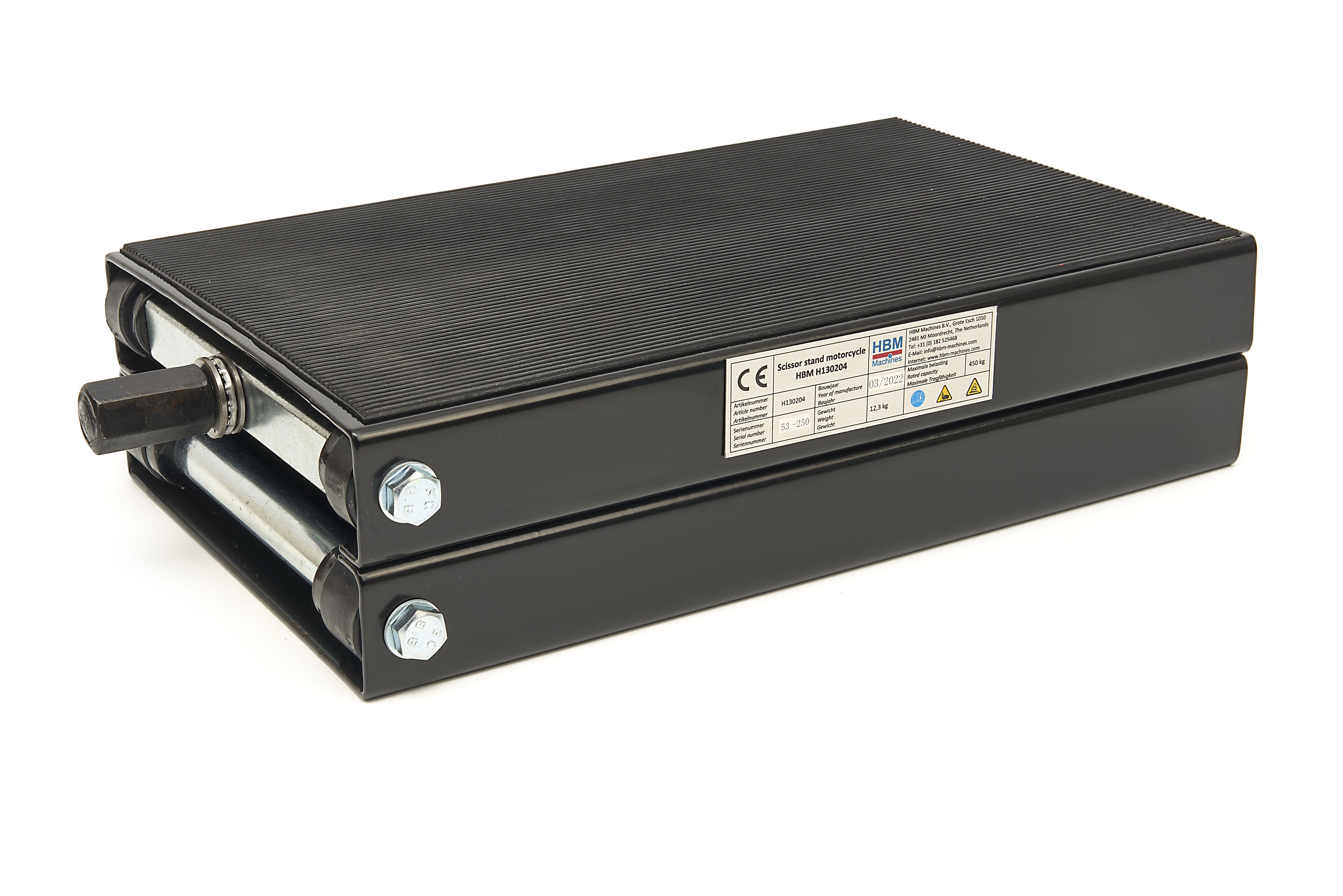 HBM Mini-ascenseur à moteur plat 450 kg - Noir Image 6