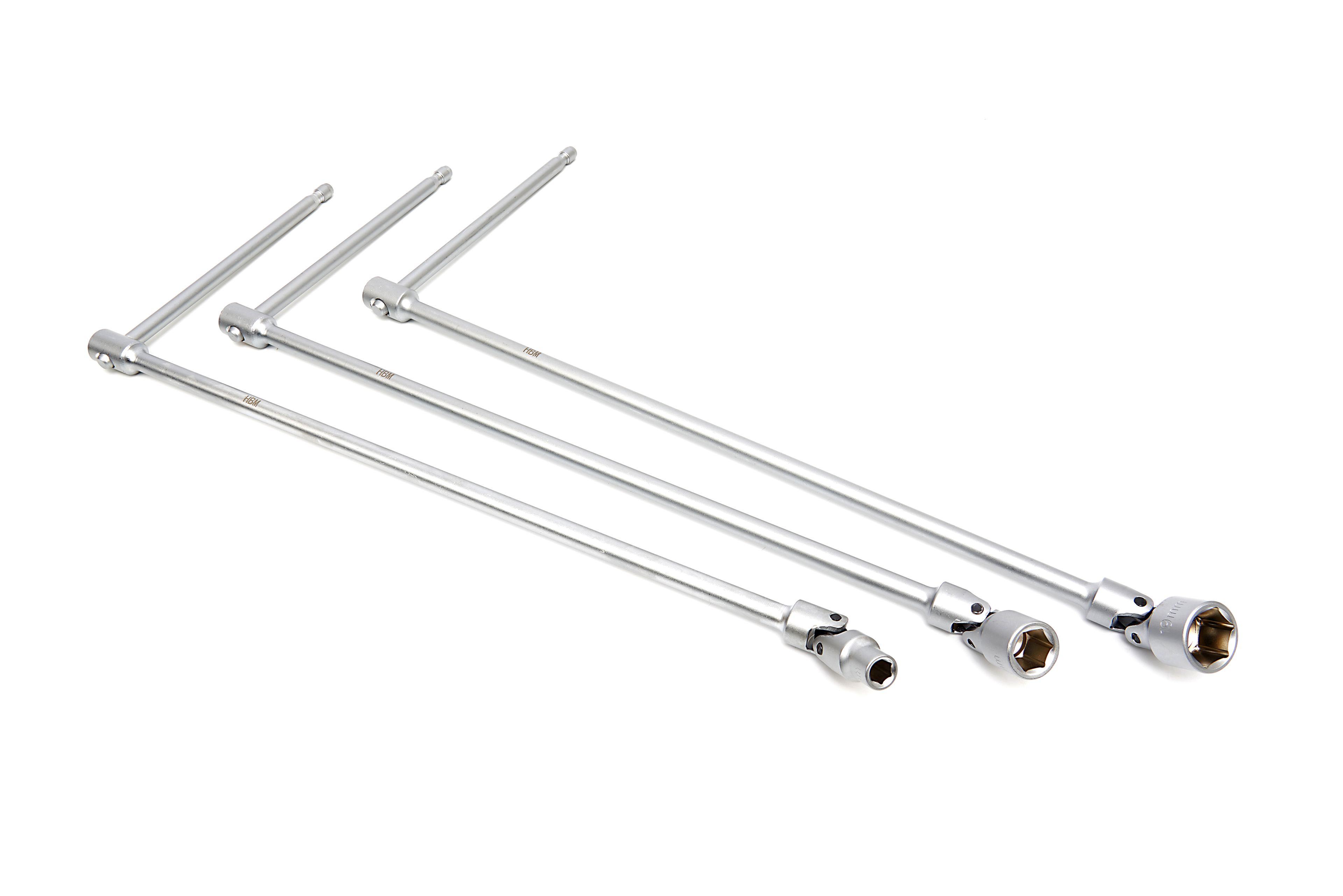HBM Extra Lange T-Sleutels Met Cardangewricht 400 mm 19 mm Image 2