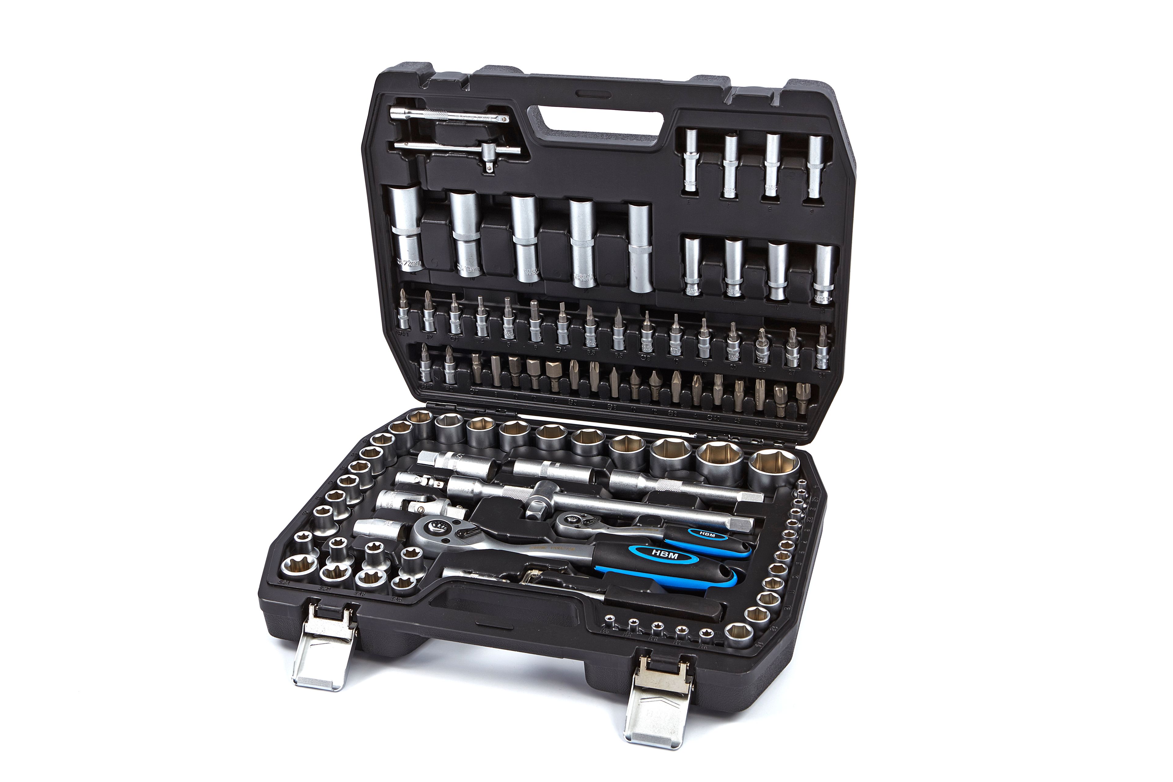 HBM 108-teiliger Profi-Steckschlüsselsatz Image 2