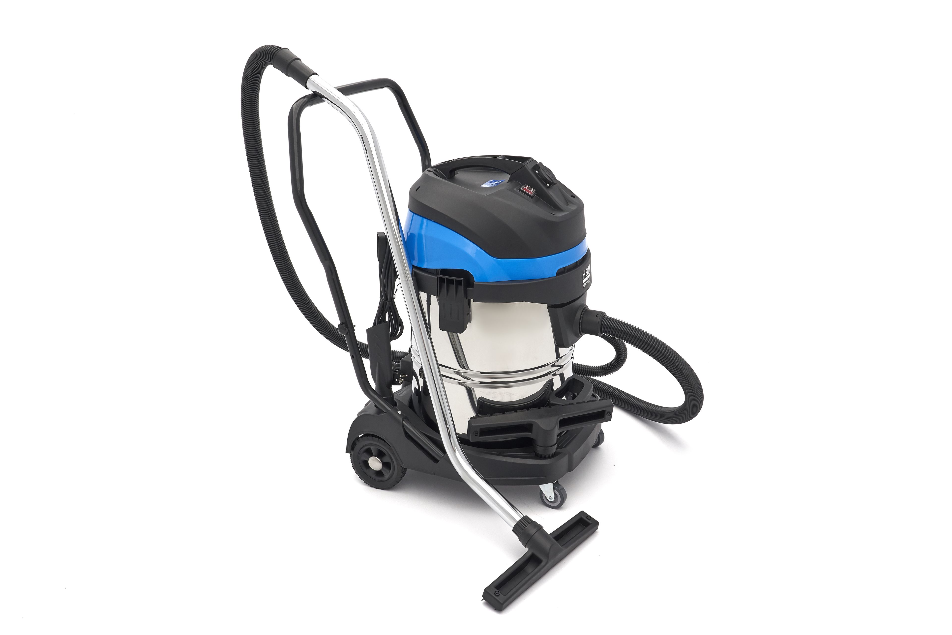 HBM 60 Liter 2400 W Professionele Bouwstofzuiger met 2 motoren Image 15