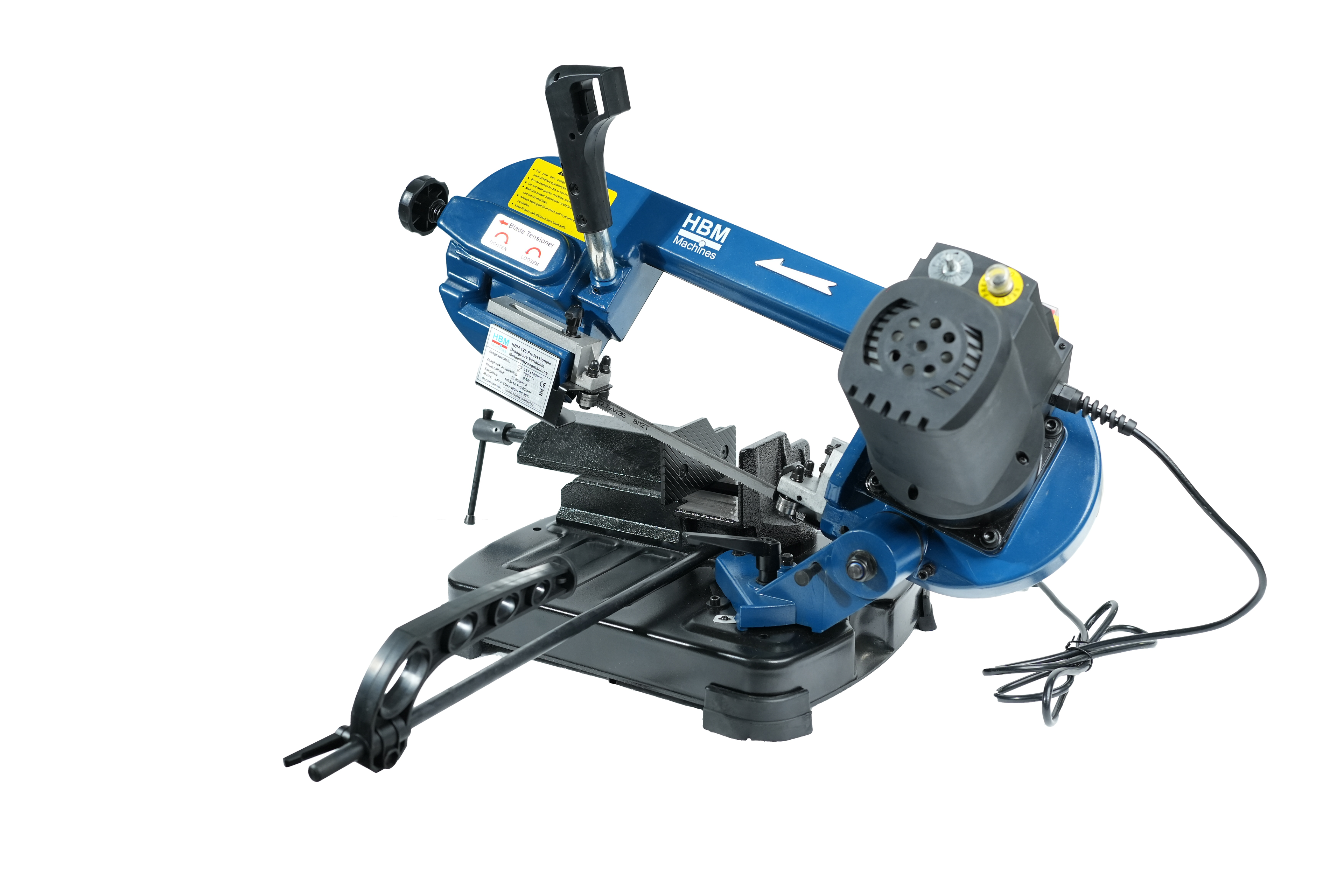HBM 125 scie portable professionnelle à ruban pour divers métaux Image 2