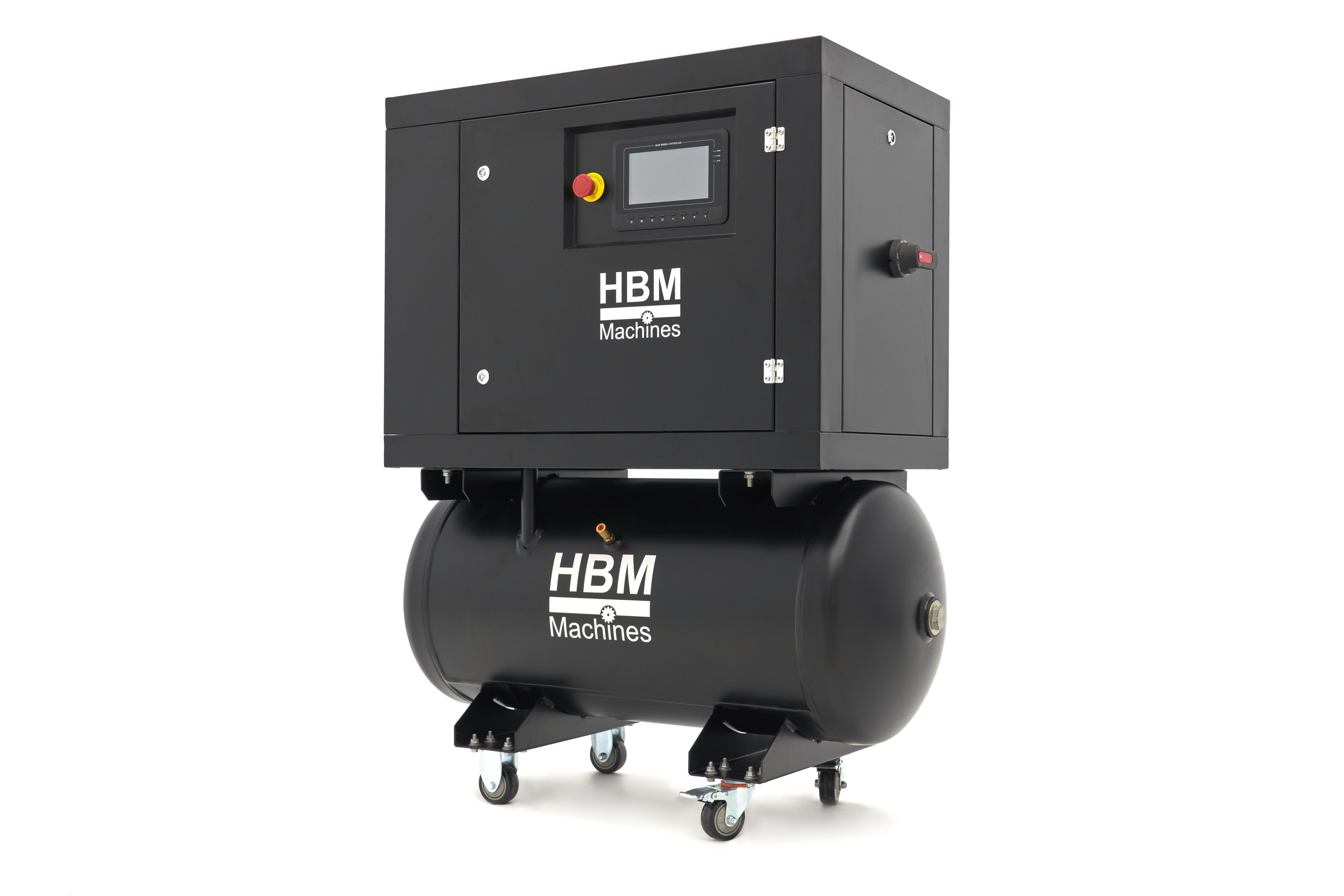 Compressore a vite HBM 5 hp combinato con serbatoio d'aria da 160 litri Image 8