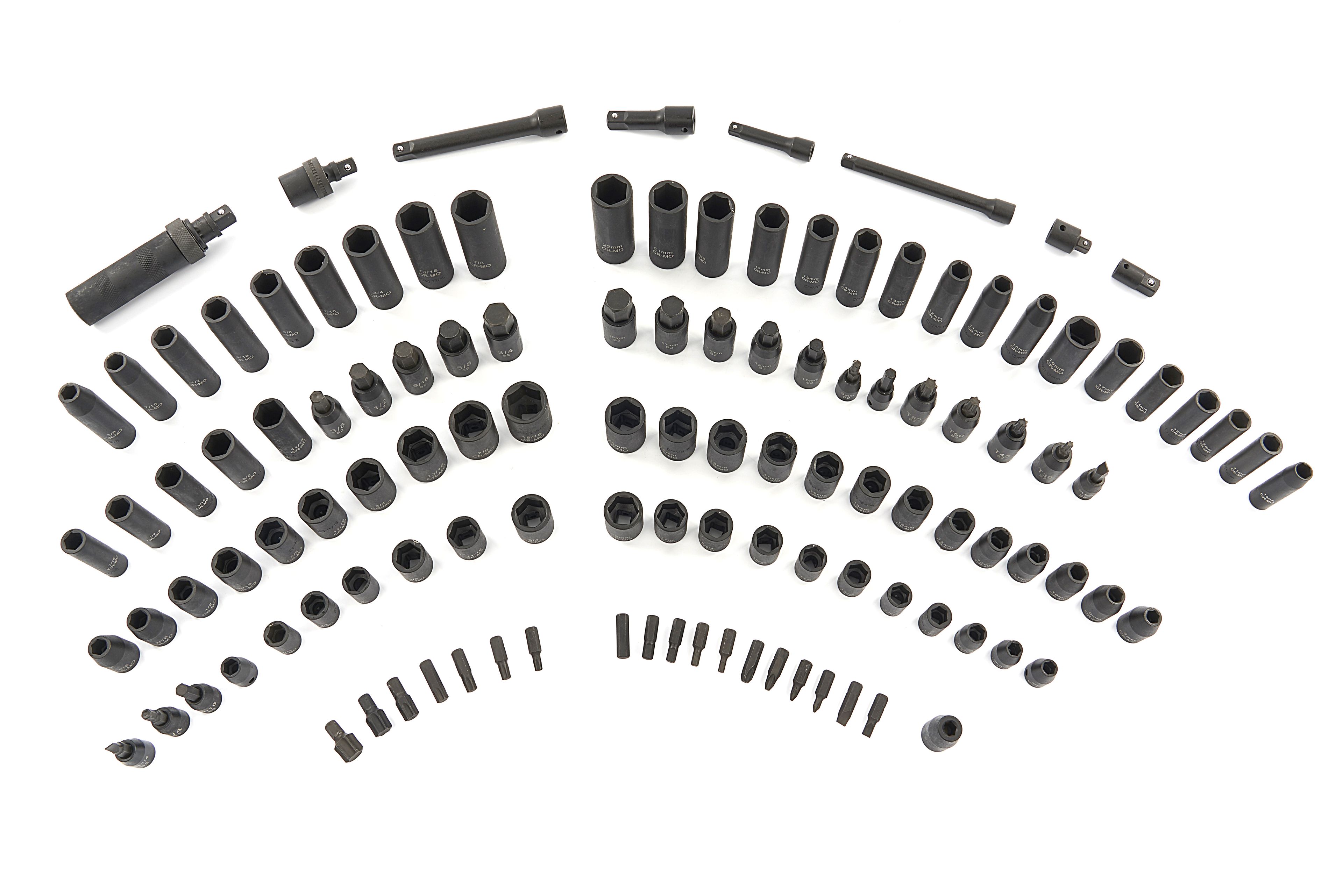 Set di chiavi a cricchetto HBM 119 pezzi professionale misure metriche e INCH Image 7