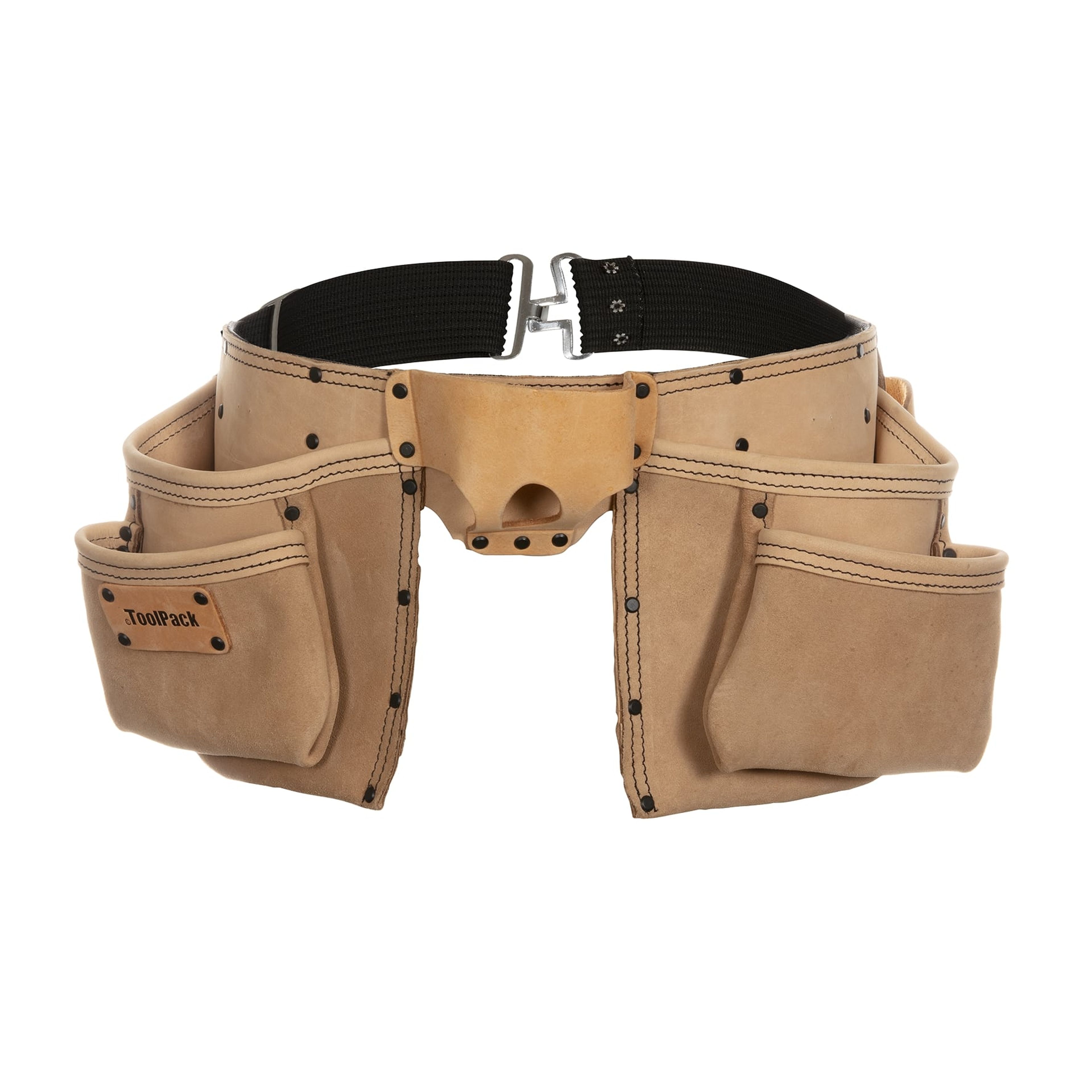 ToolPack Ceinture à outils industrielle Cuir nubuck