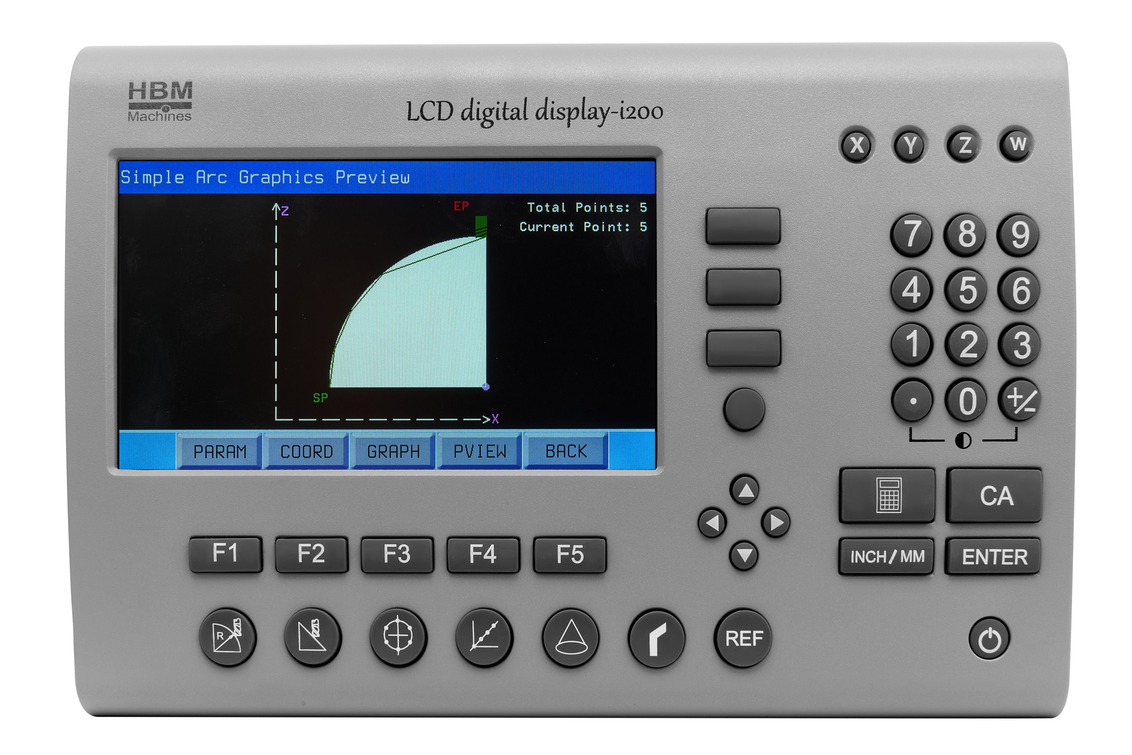 HBM Armoire de lecture numérique à 3 axes Professionnelle avec écran LCD Image 7