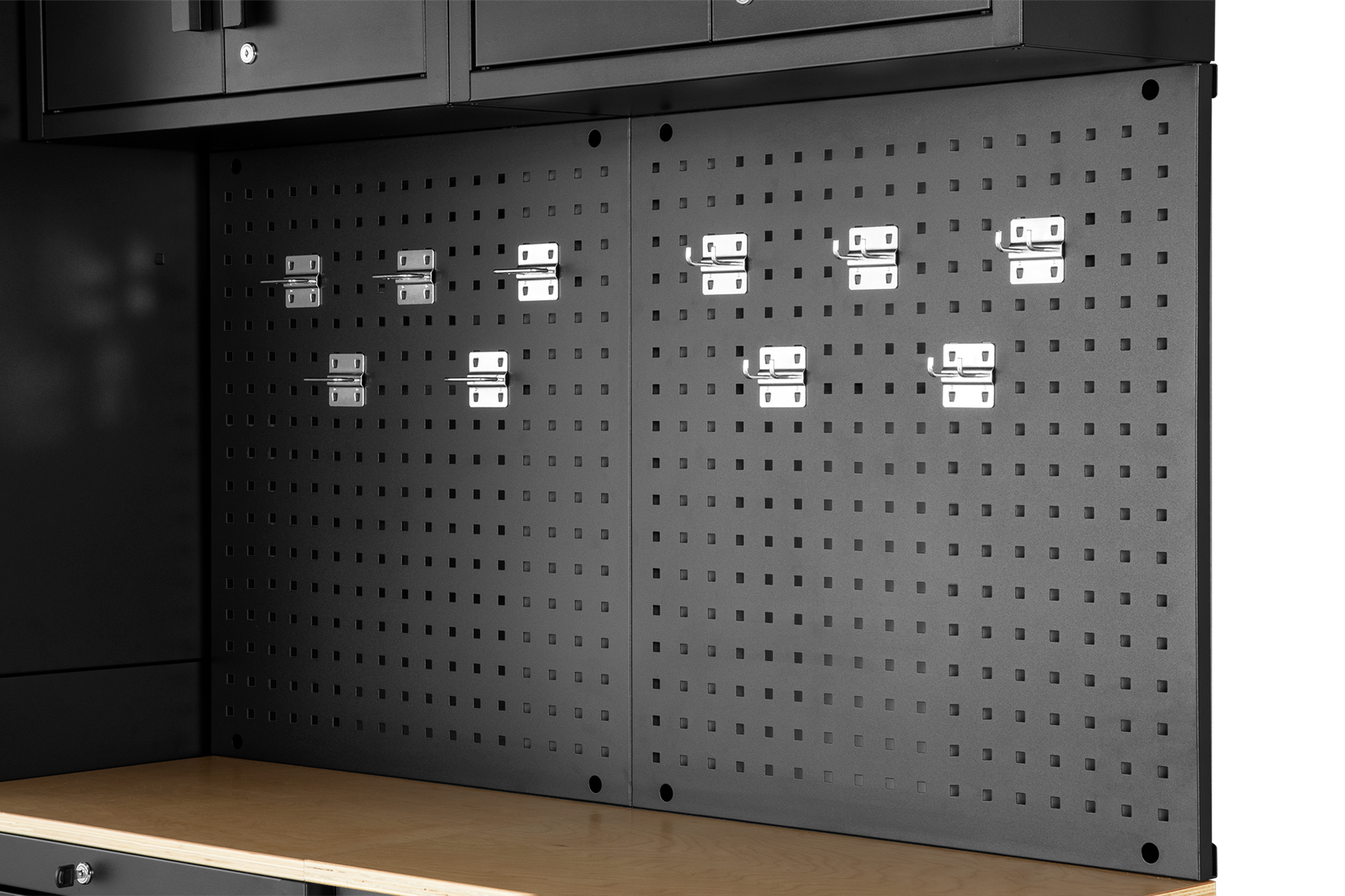 HBM Premium-Werkstattsystem, 8-teilig, Mattschwarz Image 8