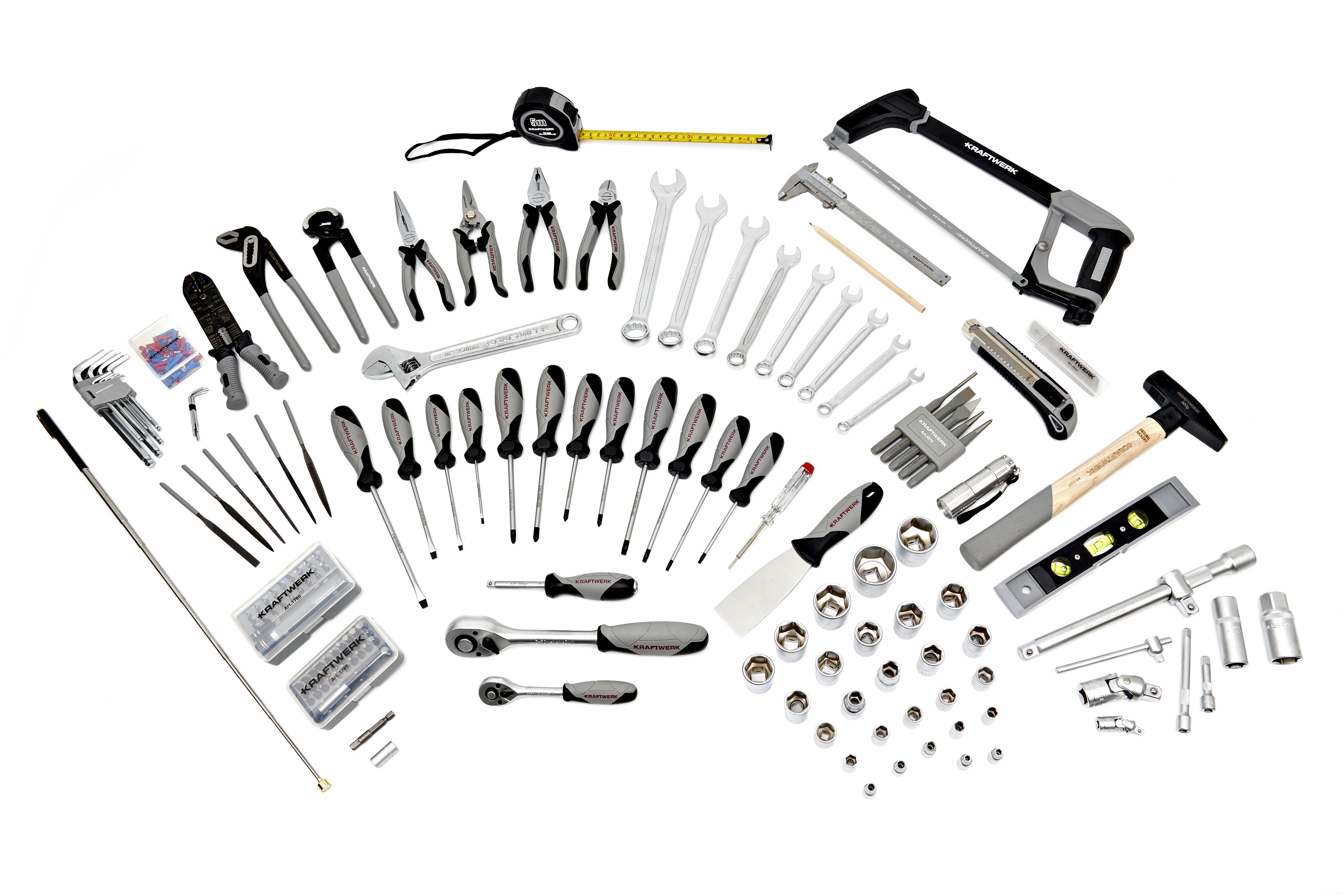 Kraftwerk 1050NL Gereedschapskoffer 230 Delig Image 11