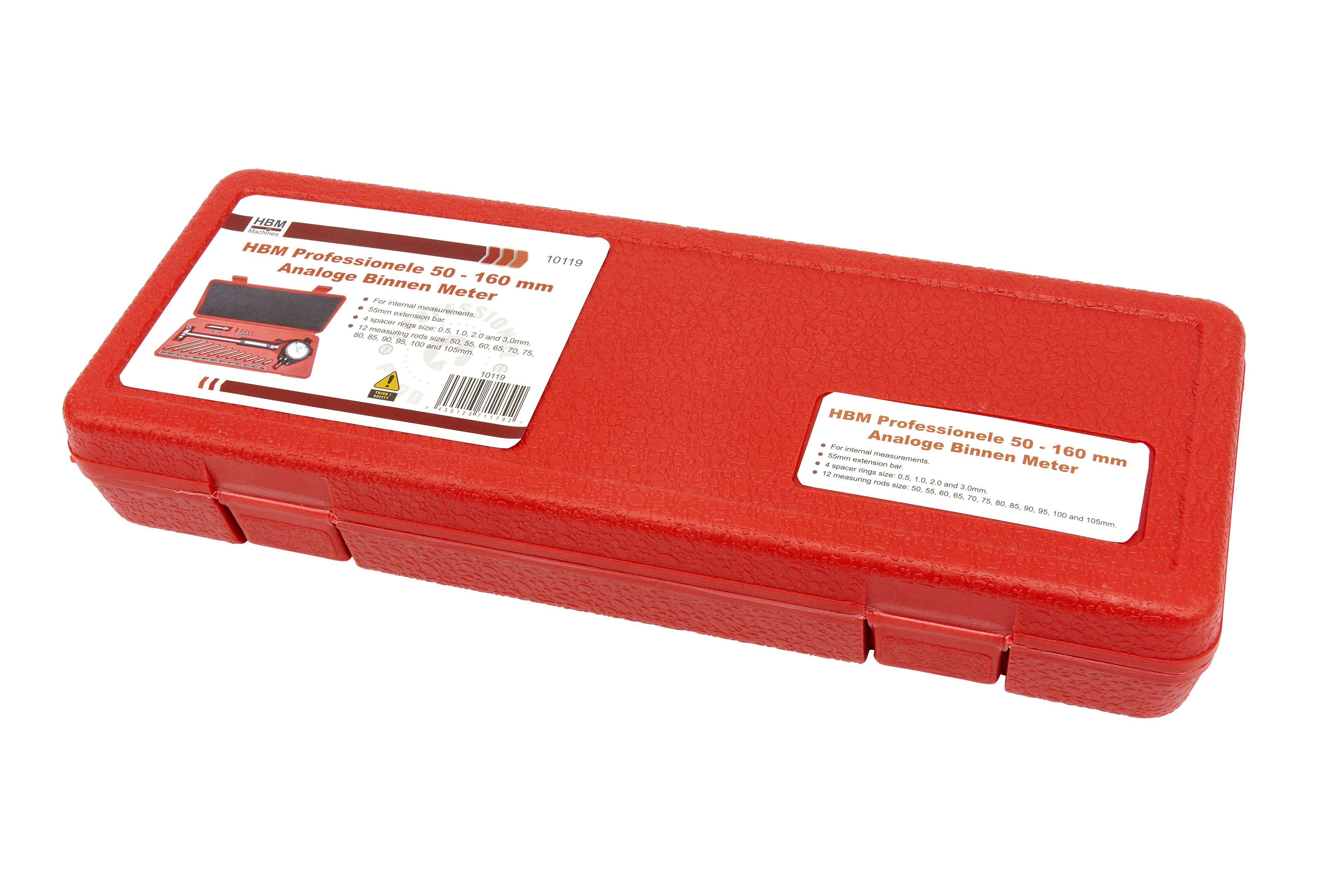 HBM Professionele 50 - 160 mm Analoge Binnen Meter Image 14
