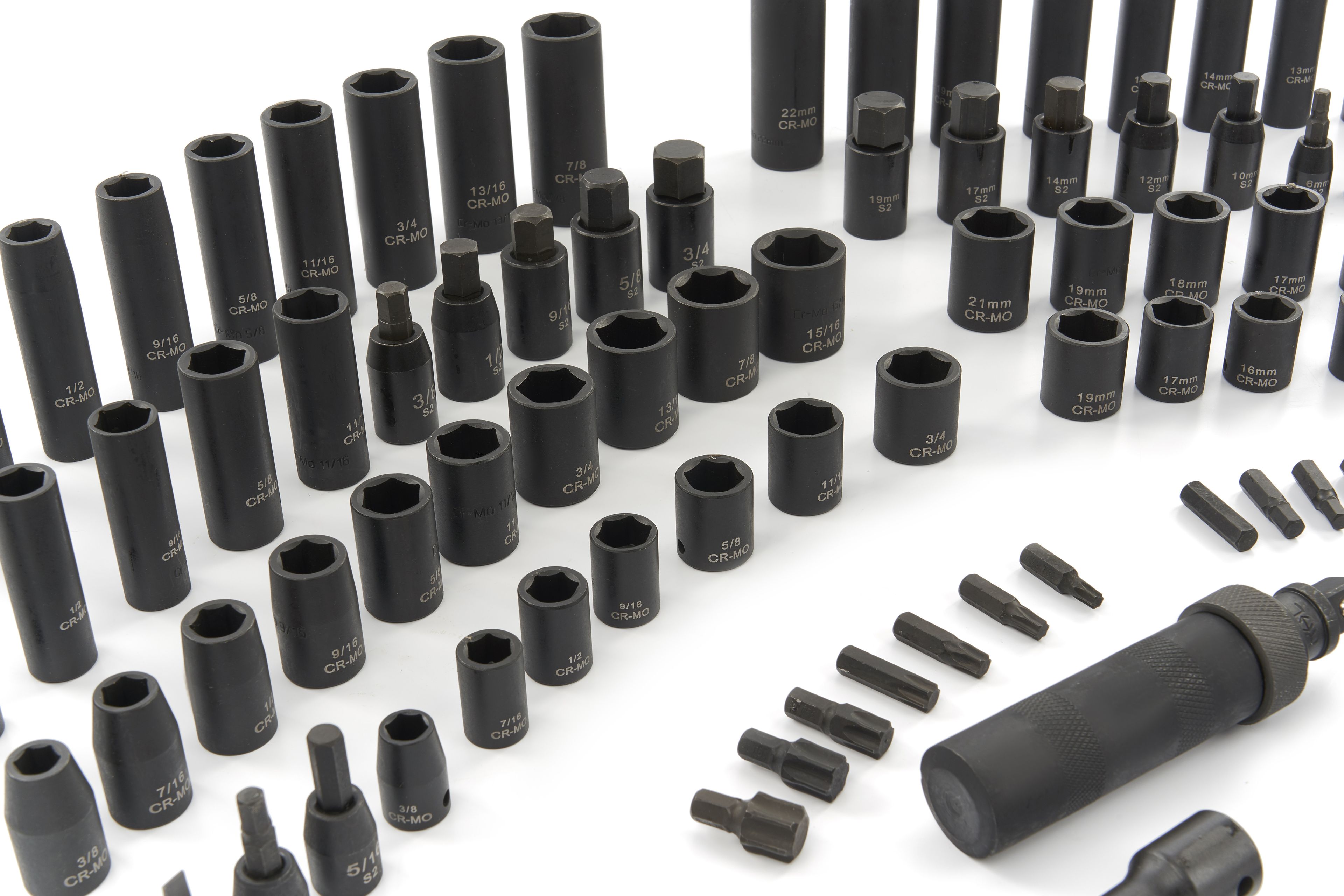 Set di chiavi a cricchetto HBM 119 pezzi professionale misure metriche e INCH Image 10