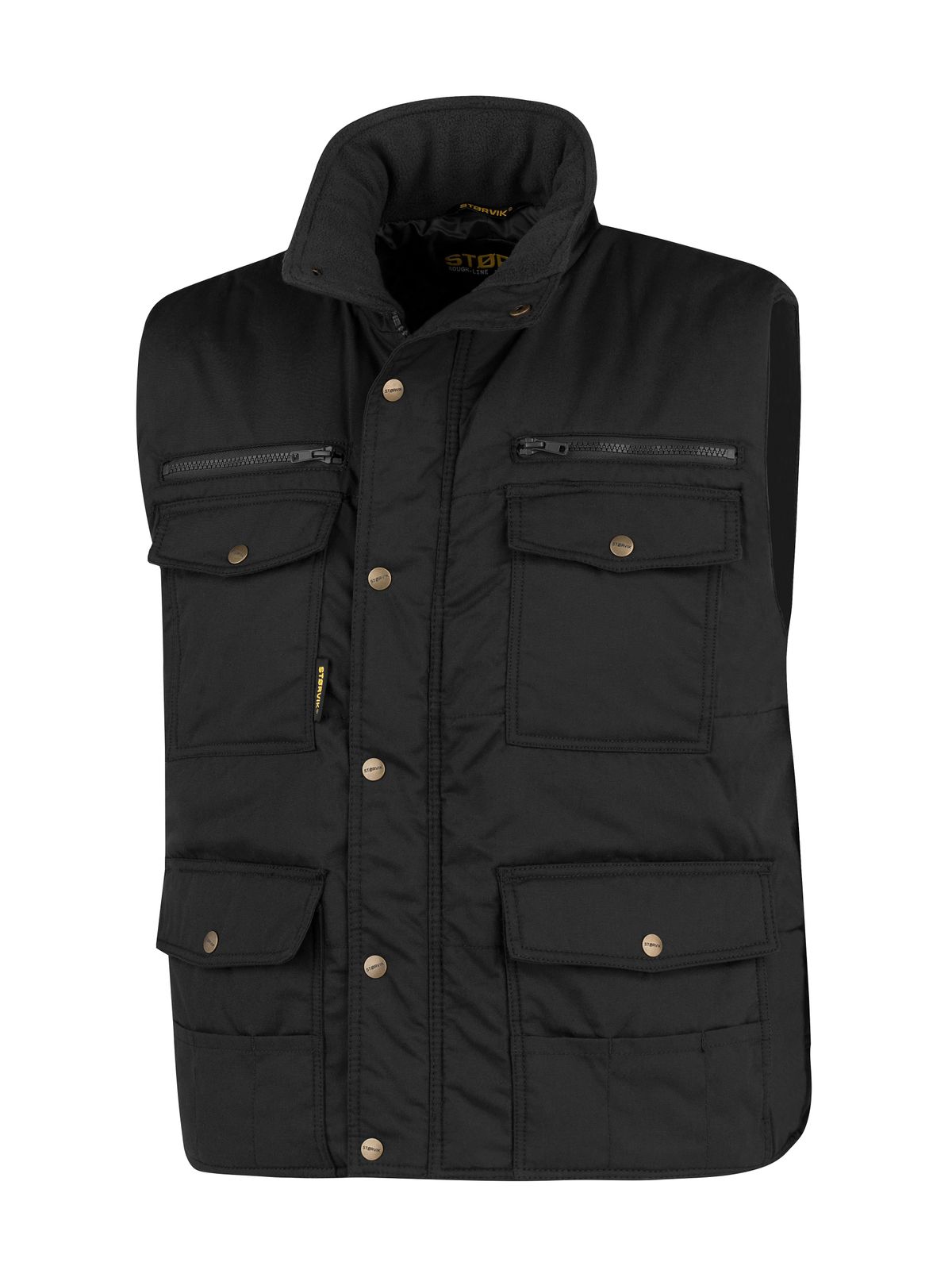 Storvik Taschen-Bodywarmer Schwarz