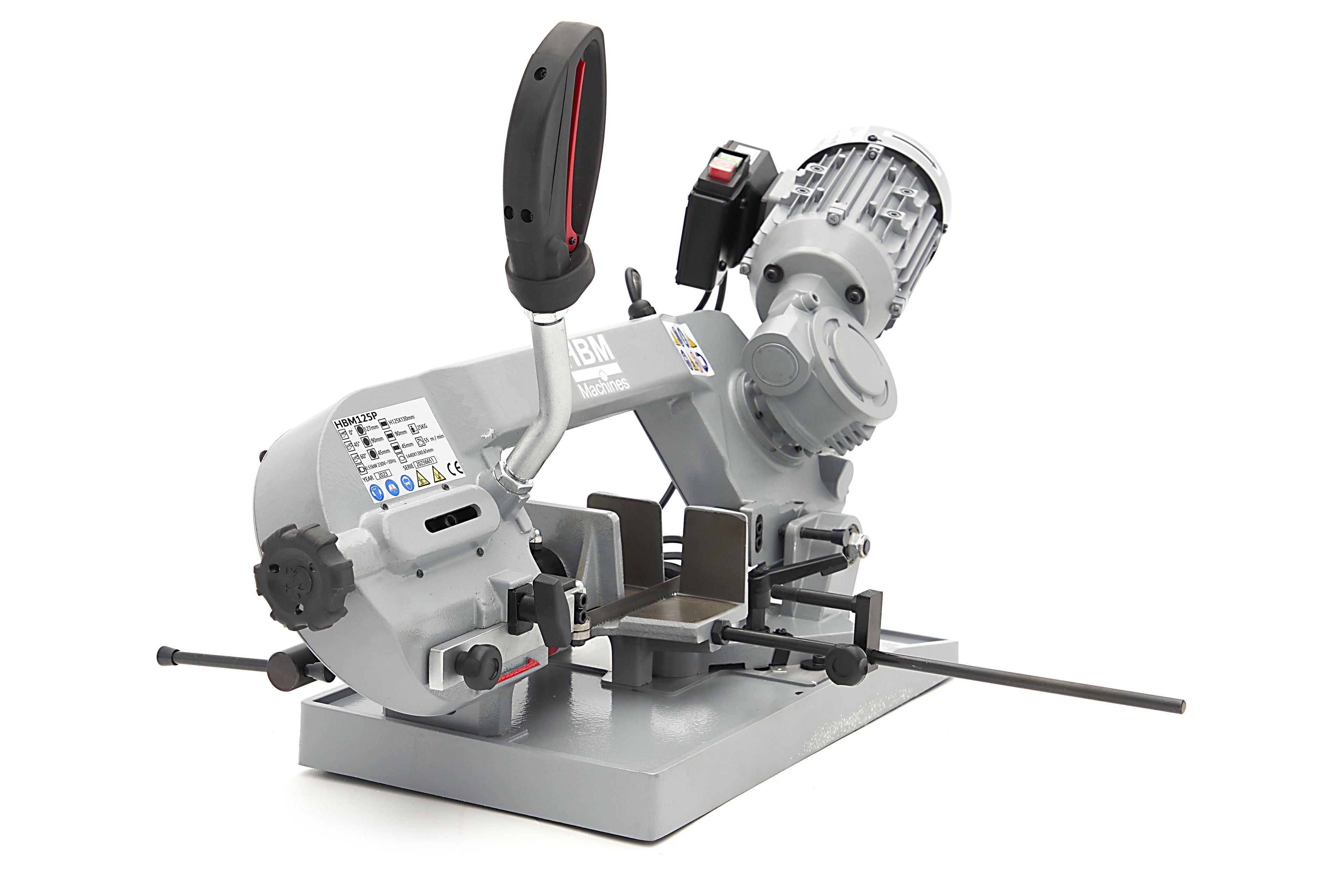 HBM 125P Scie à ruban pour métaux 230 volts Image 7