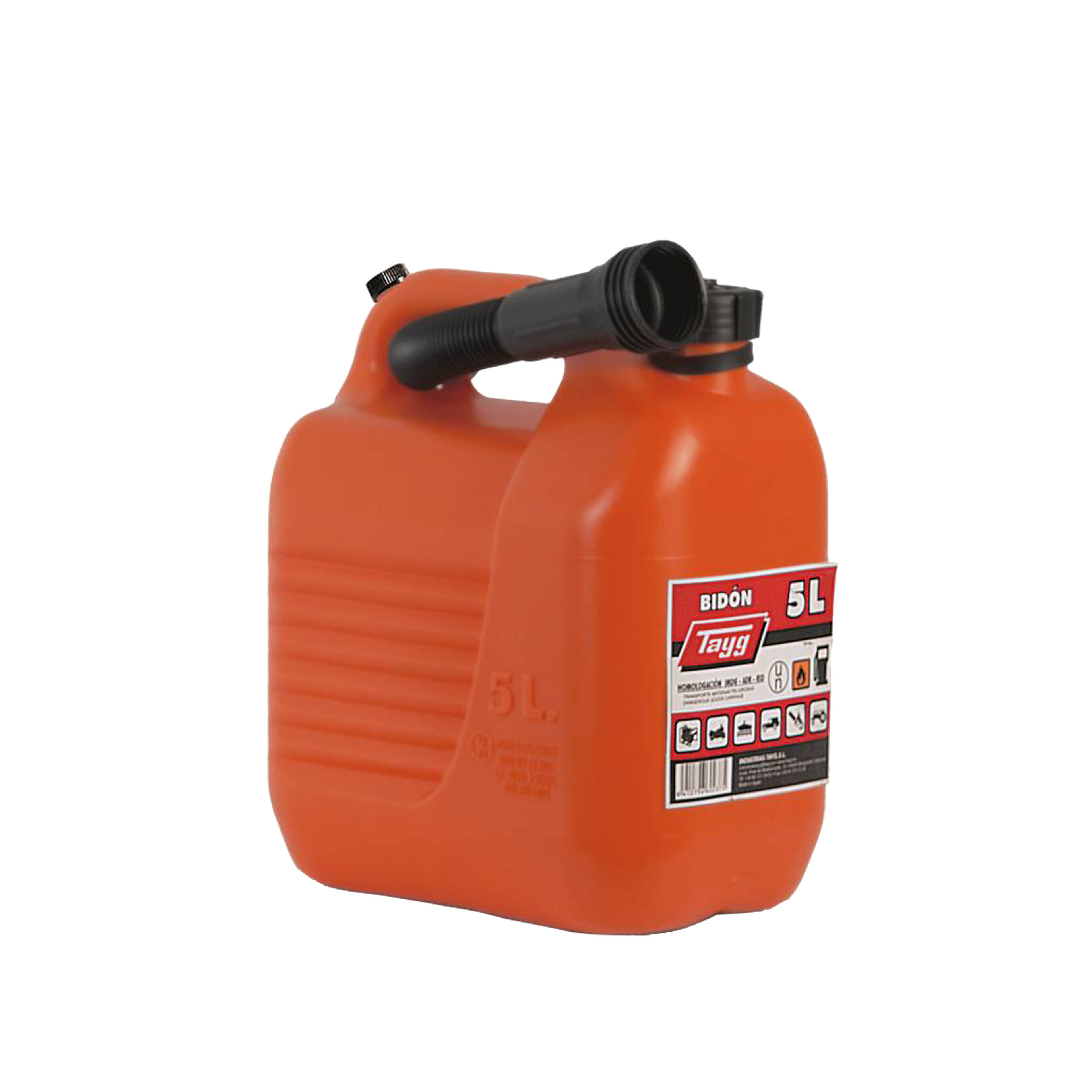 Tayg Jerrycans met schenktuit, 5-30L, rood