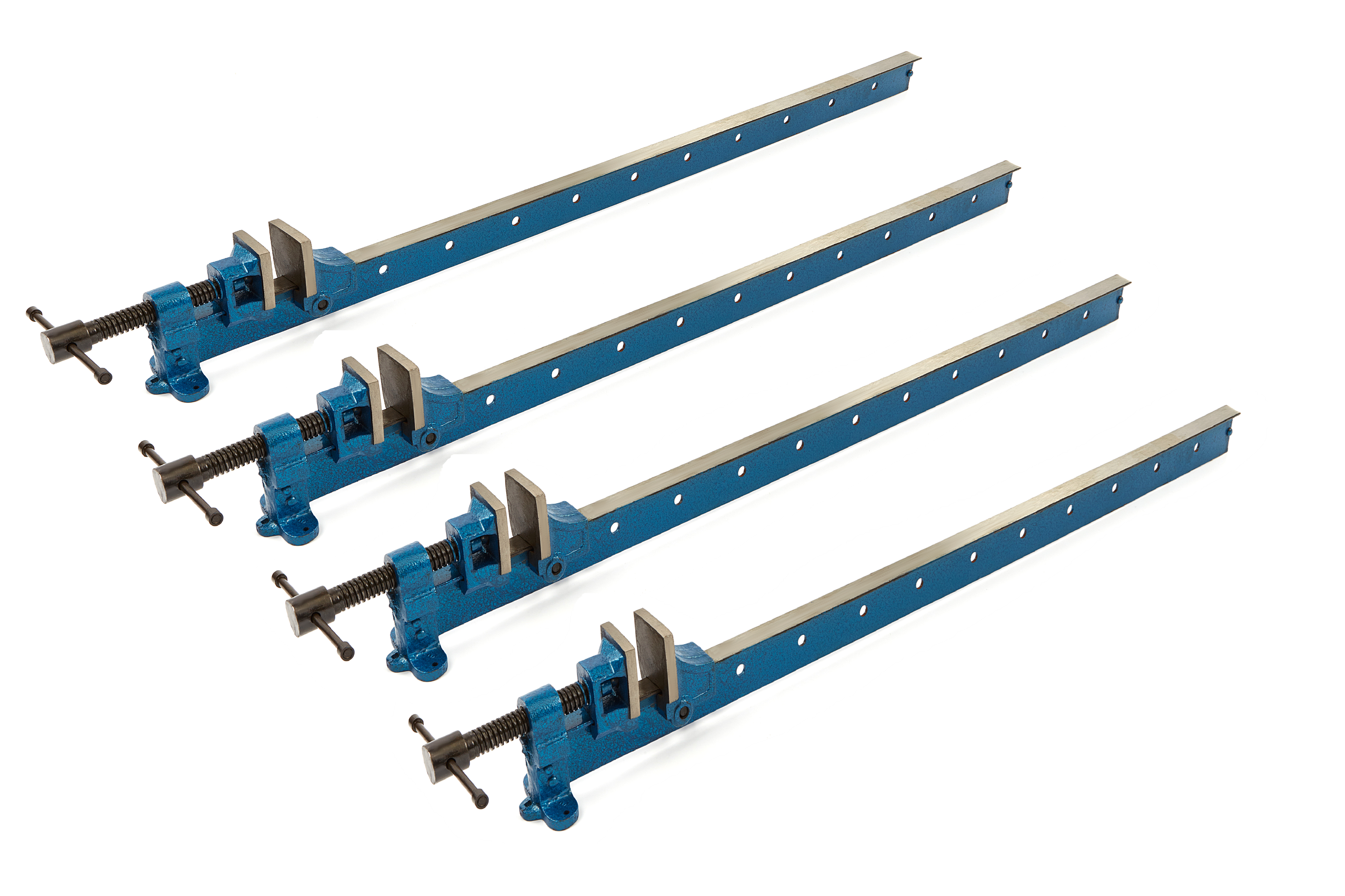 Serre-joints longs HBM, en T, 600 mm, 4 pièces