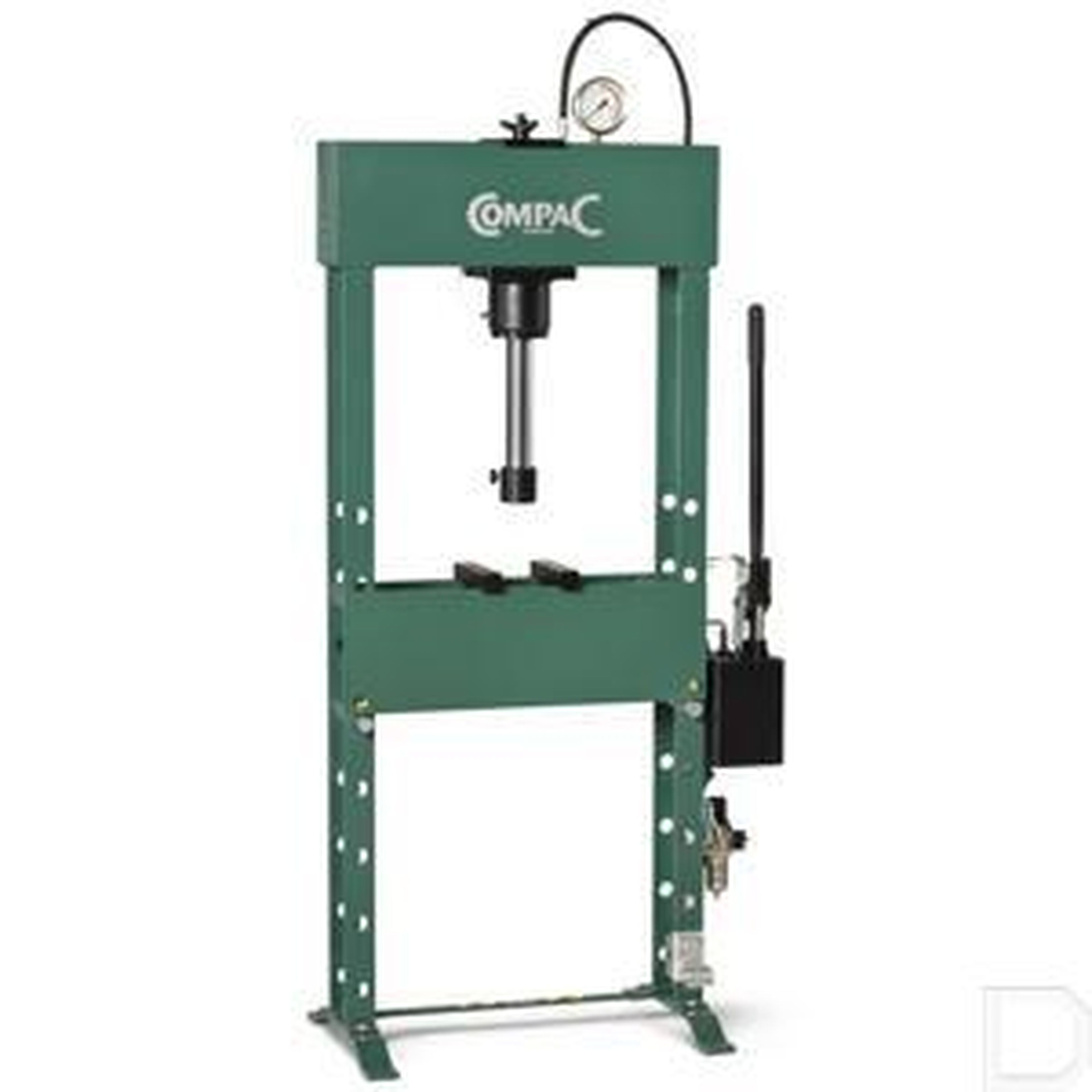 Presse d'atelier Compac à commande manuelle 25 tonnes