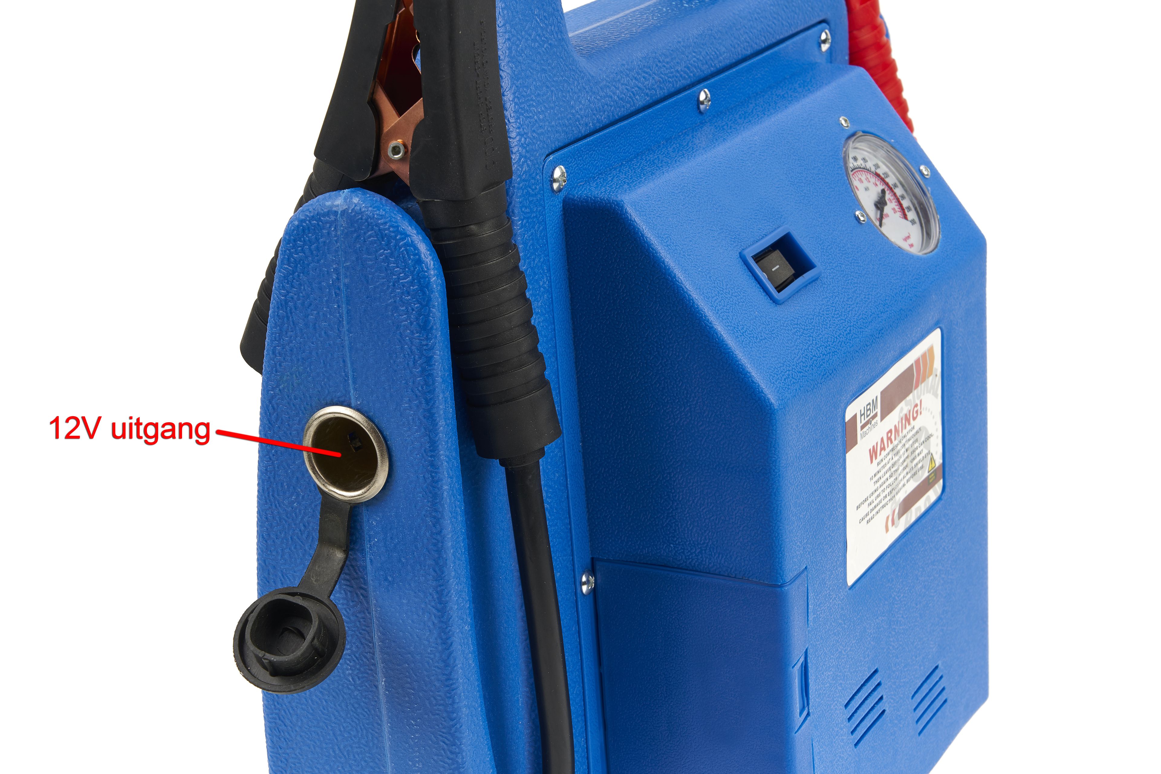 HBM 4 in 1 Avviatore di emergenza Powerstation 12V - 20AH Image 7