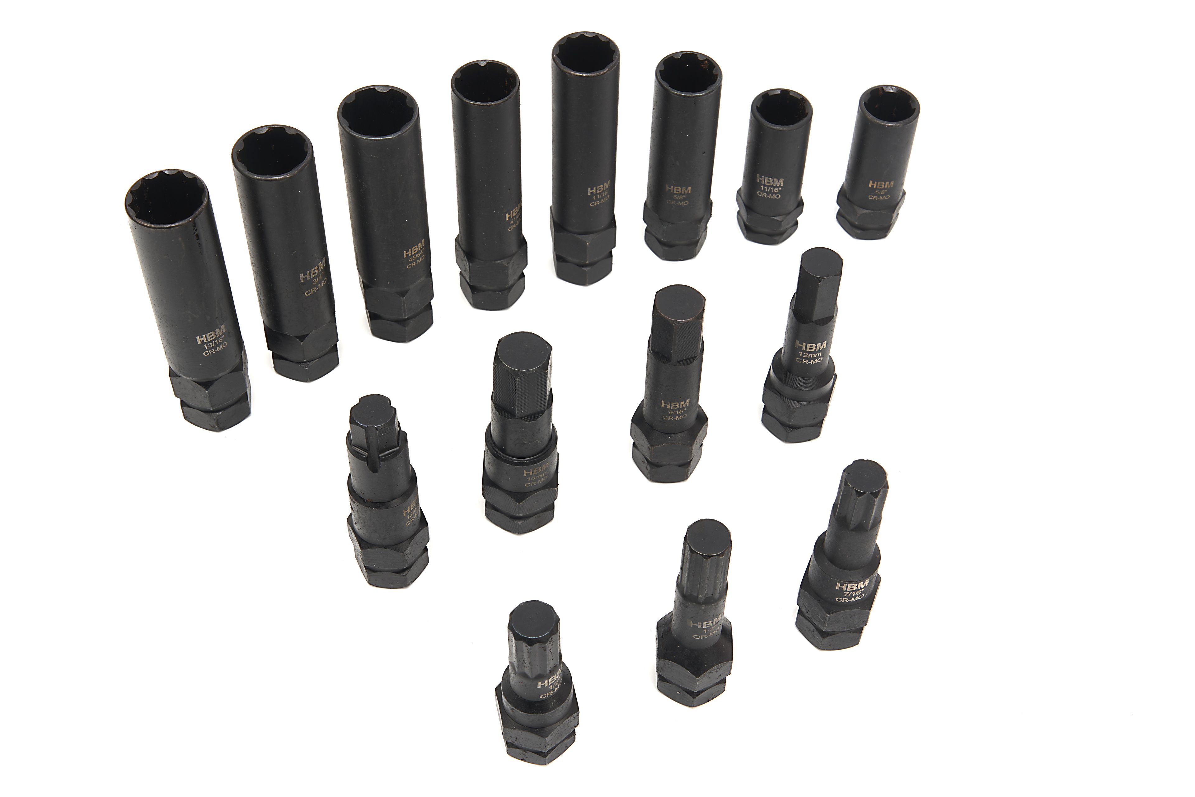 Set di smontaggio bulloni ruota HBM, 16 pezzi Image 2
