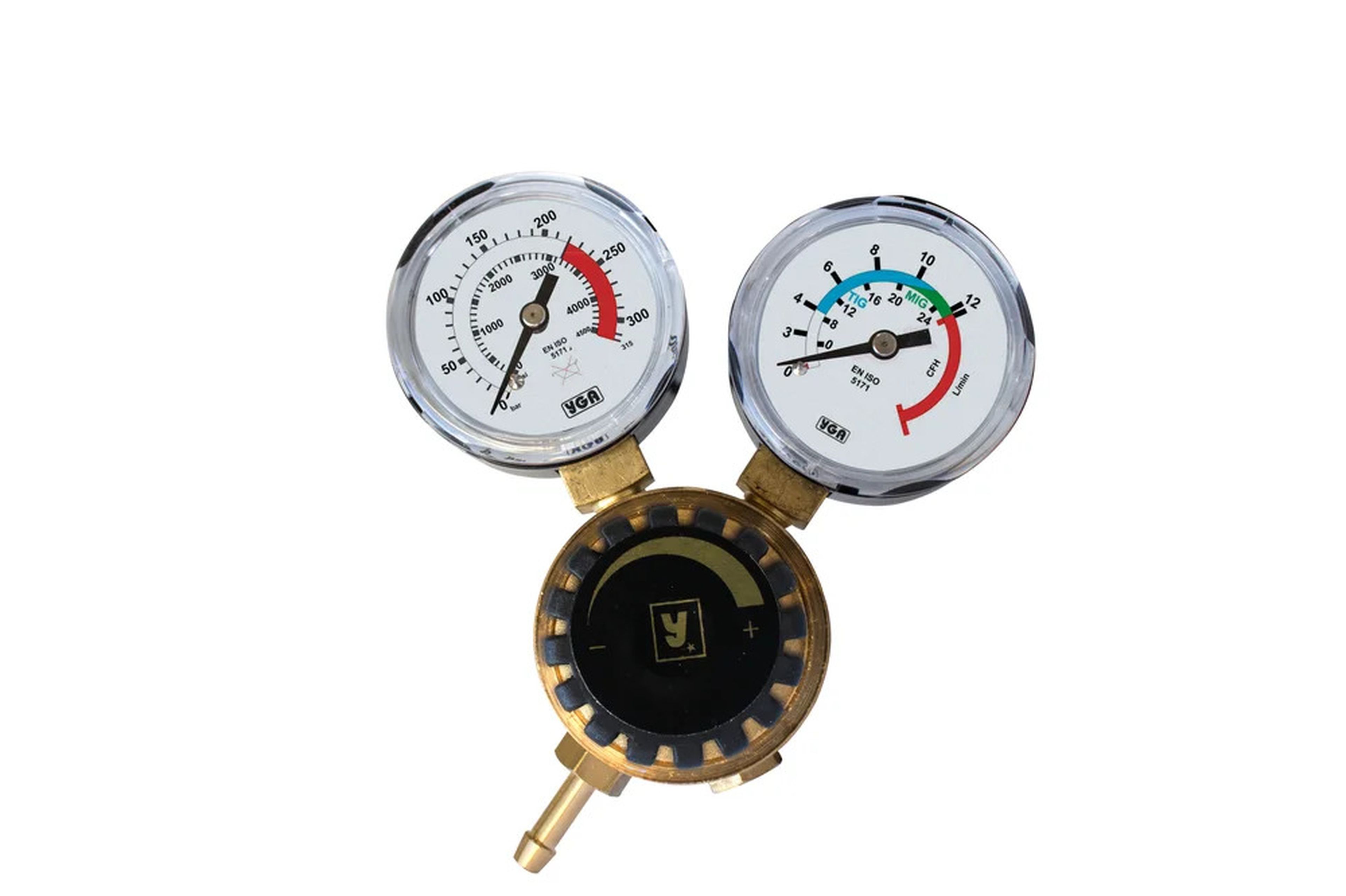 Telwin reduceertoestel met 2 manometers 12 l/min