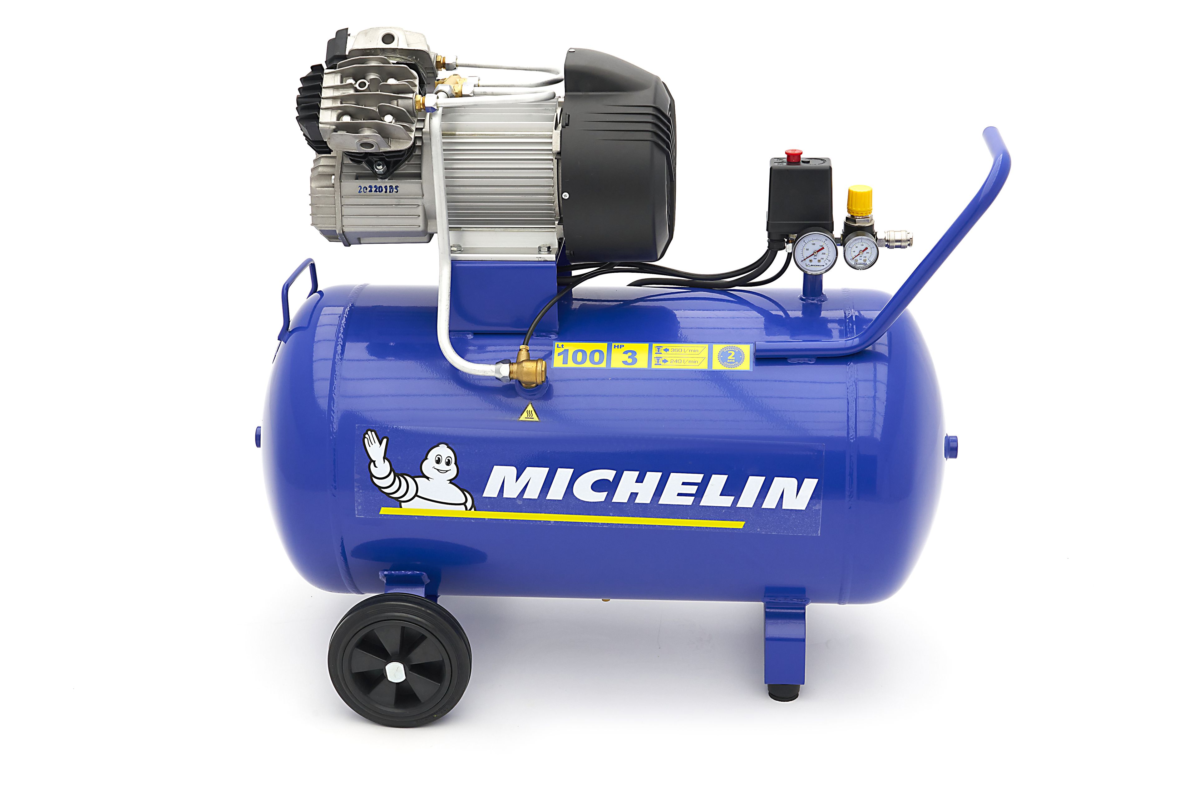 Michelin Kompressor 100 Liter 3 PS - 230 Volt 1129102951 Image 2