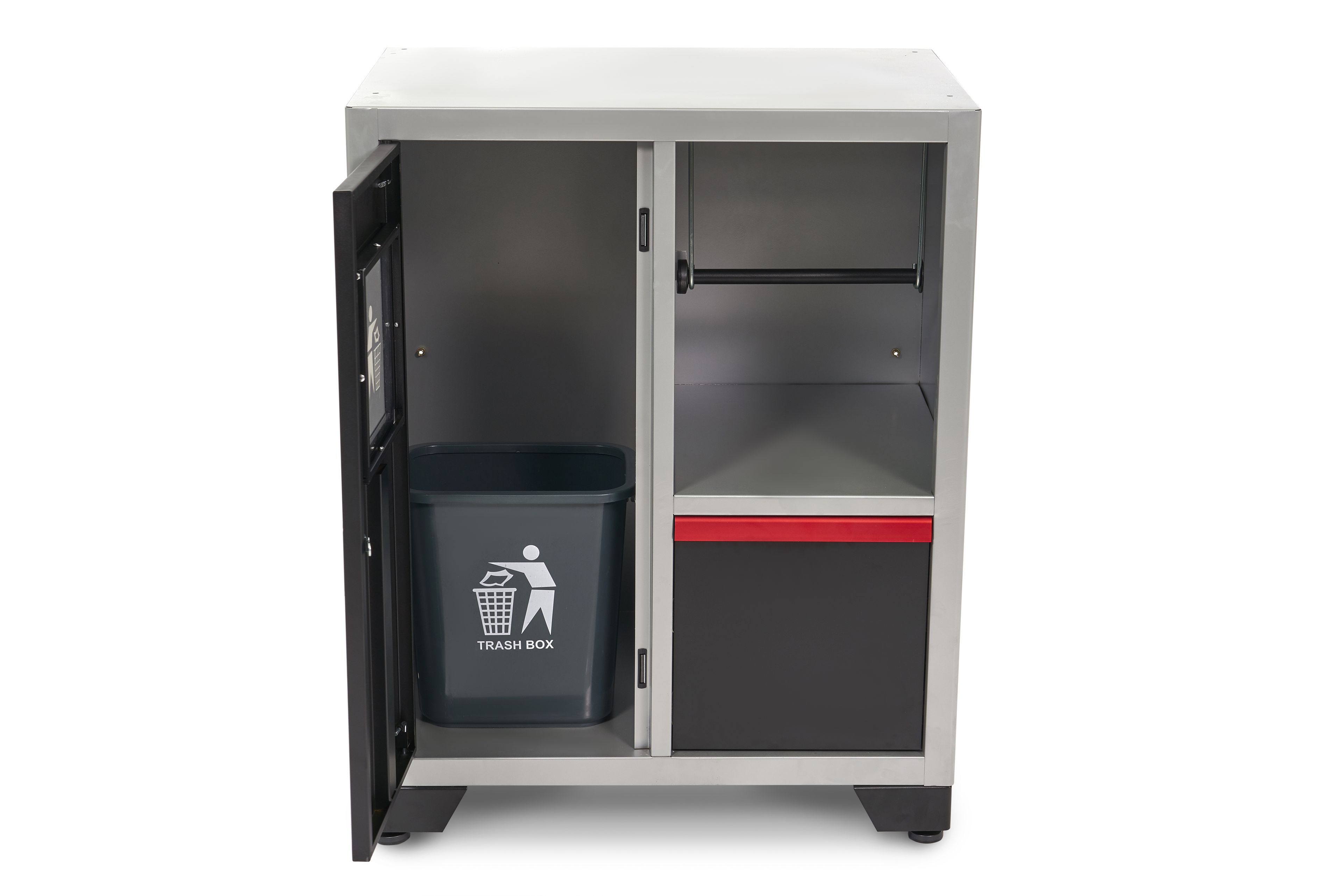 HBM Deluxe Afvalbak en Papierhouder Voor Werkplaatsinrichting Image 10