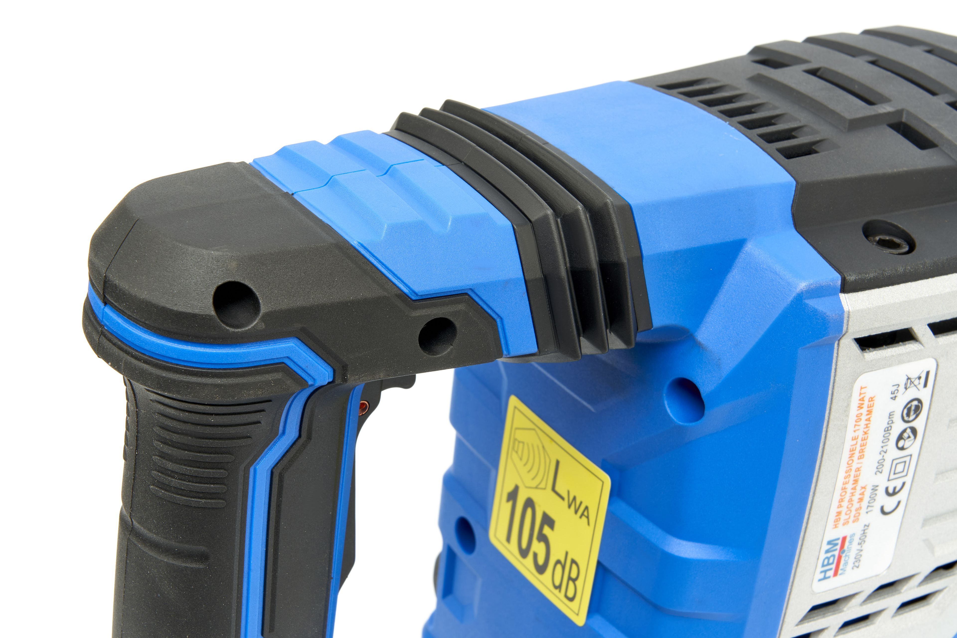 HBM Professional 1700 Watt marteau de démolition / démolisseur SDS-MAX Image 9
