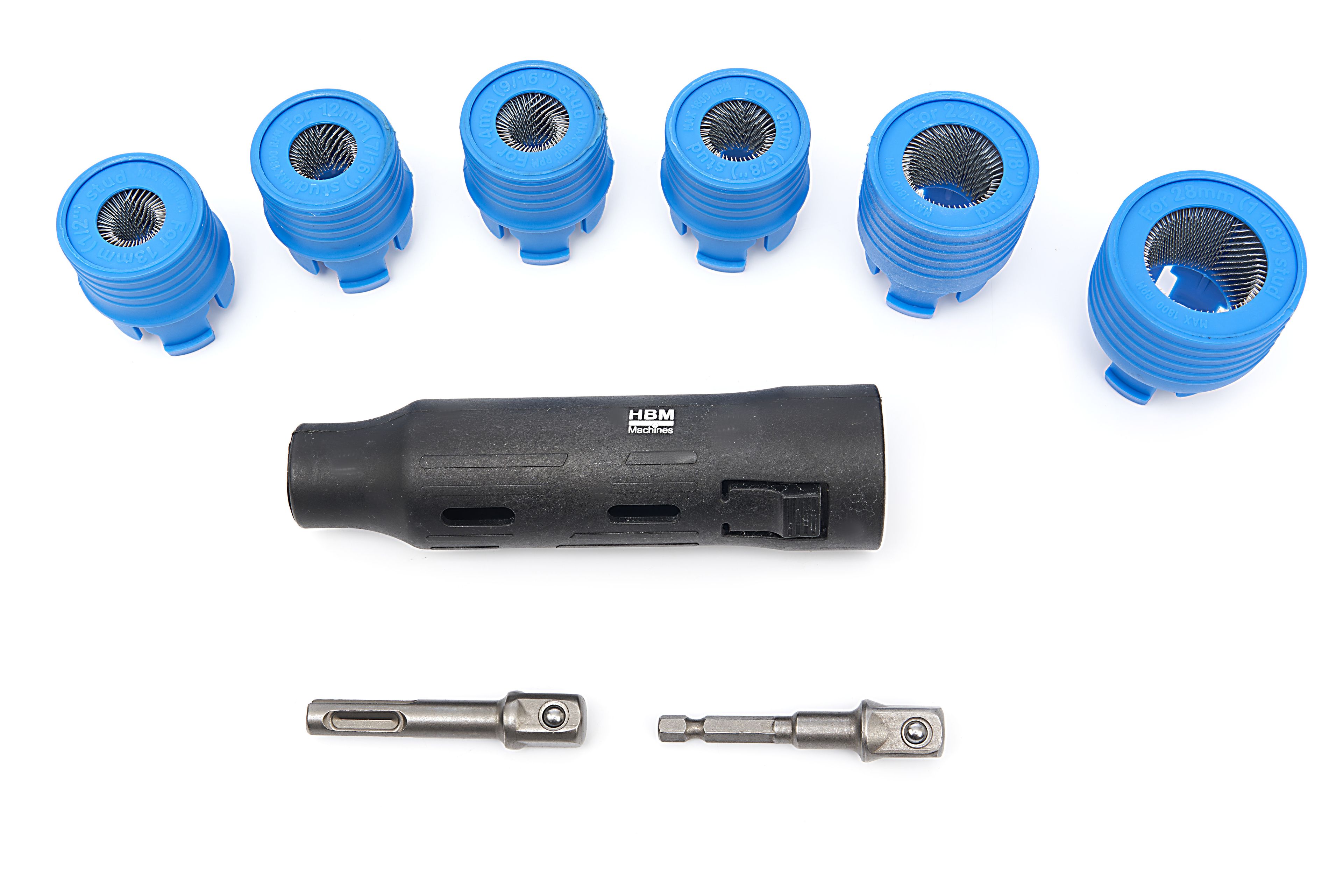 HBM kit de nettoyage de boulons de roue 9 pièces Image 3