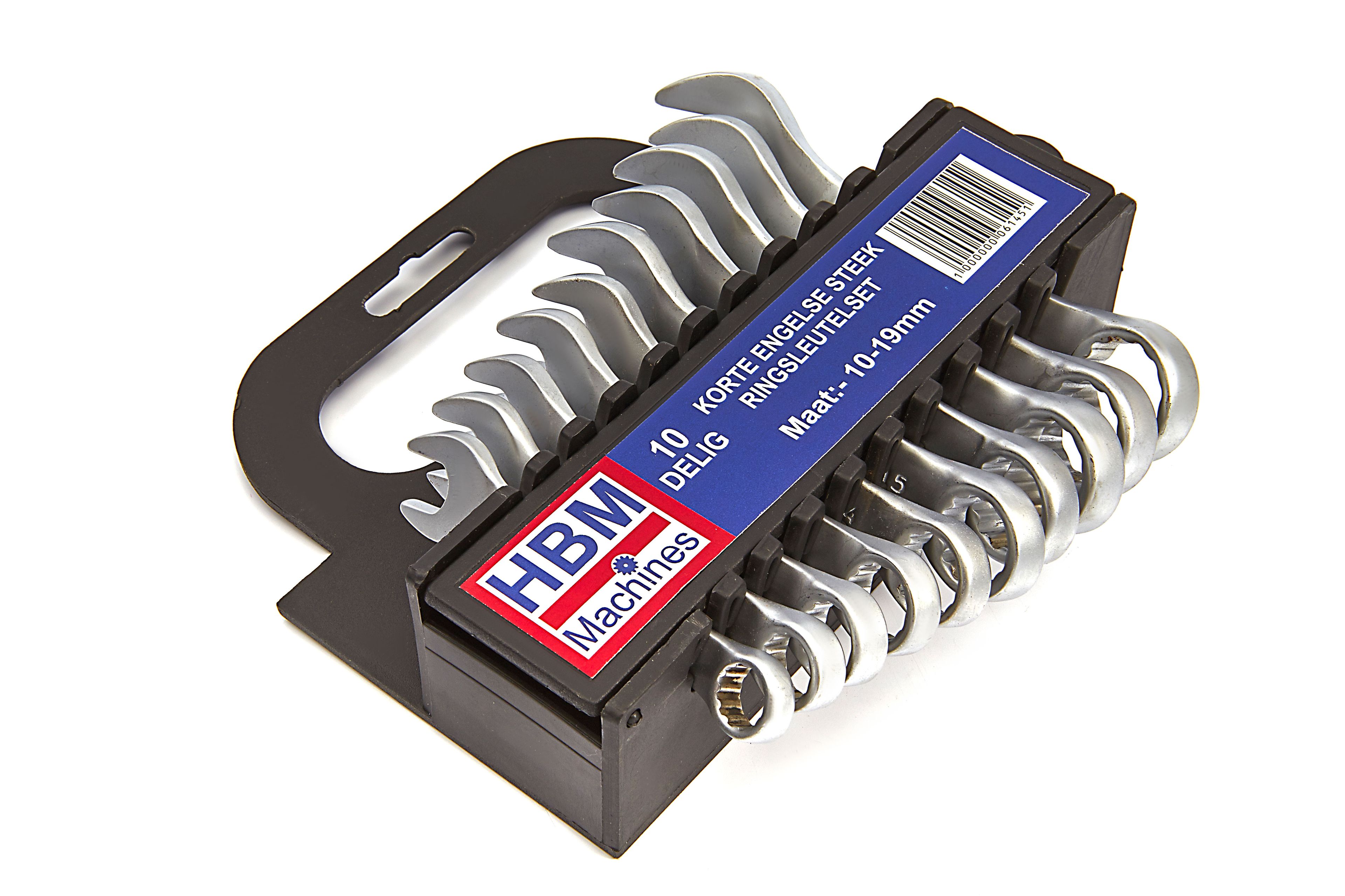 HBM 10-teiliger kurzer metrischer Steckschlüsselsatz