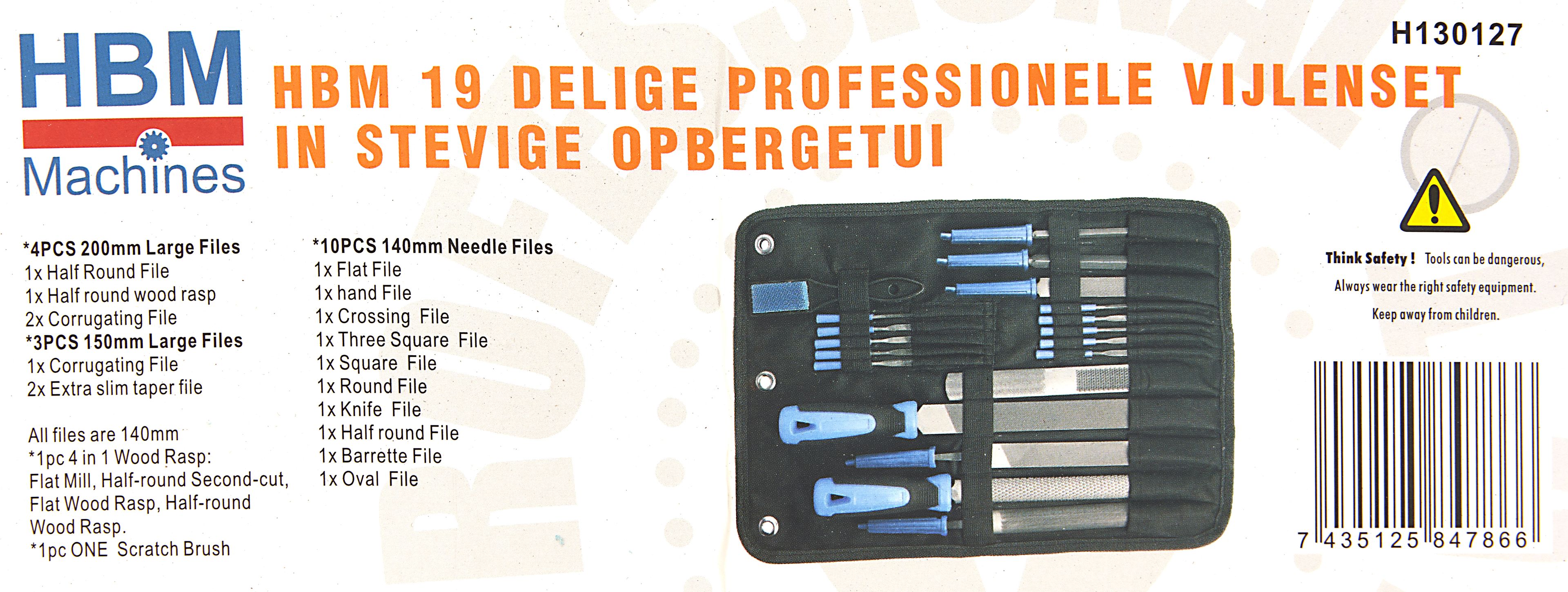 Set di lime HBM 19 pezzi Image 10