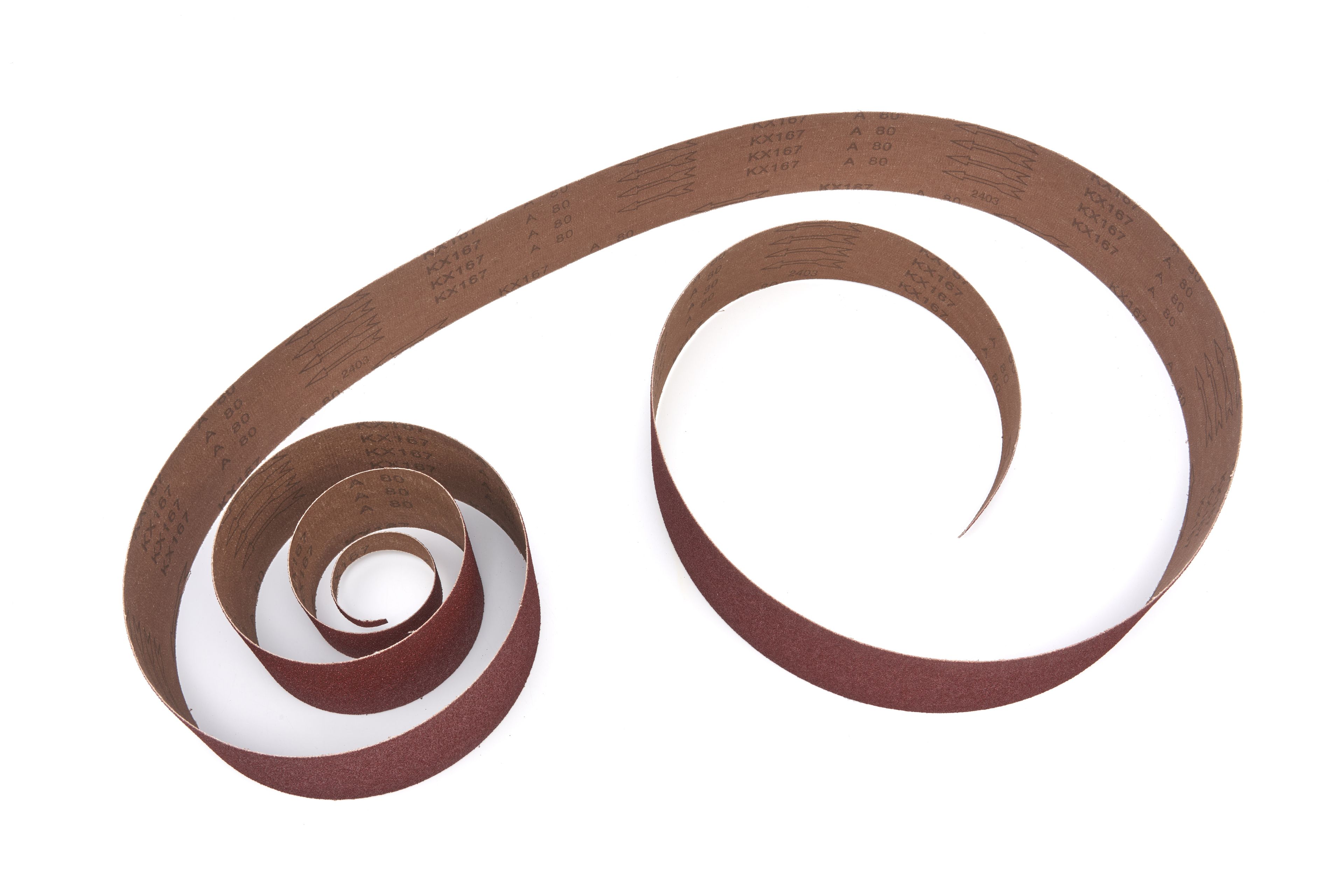 Schuurband 3156mm korrel 80 tbv HBM cilinderschuurmachine 560 mm, 5 stuks Image 3