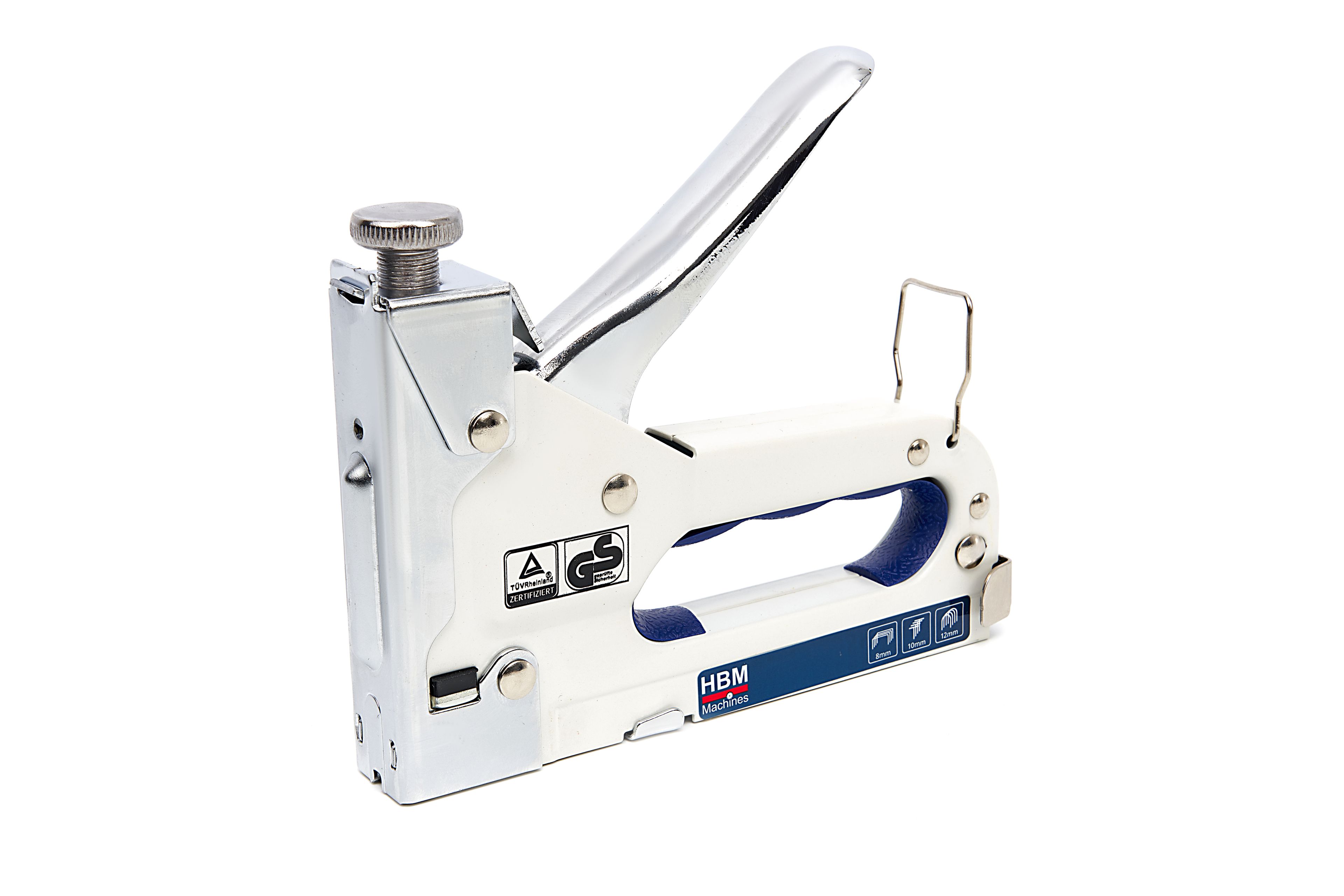 HBM 3 en 1 Handtacker en acier, agrafeuse pour agrafes, agrafes et clous Image 2