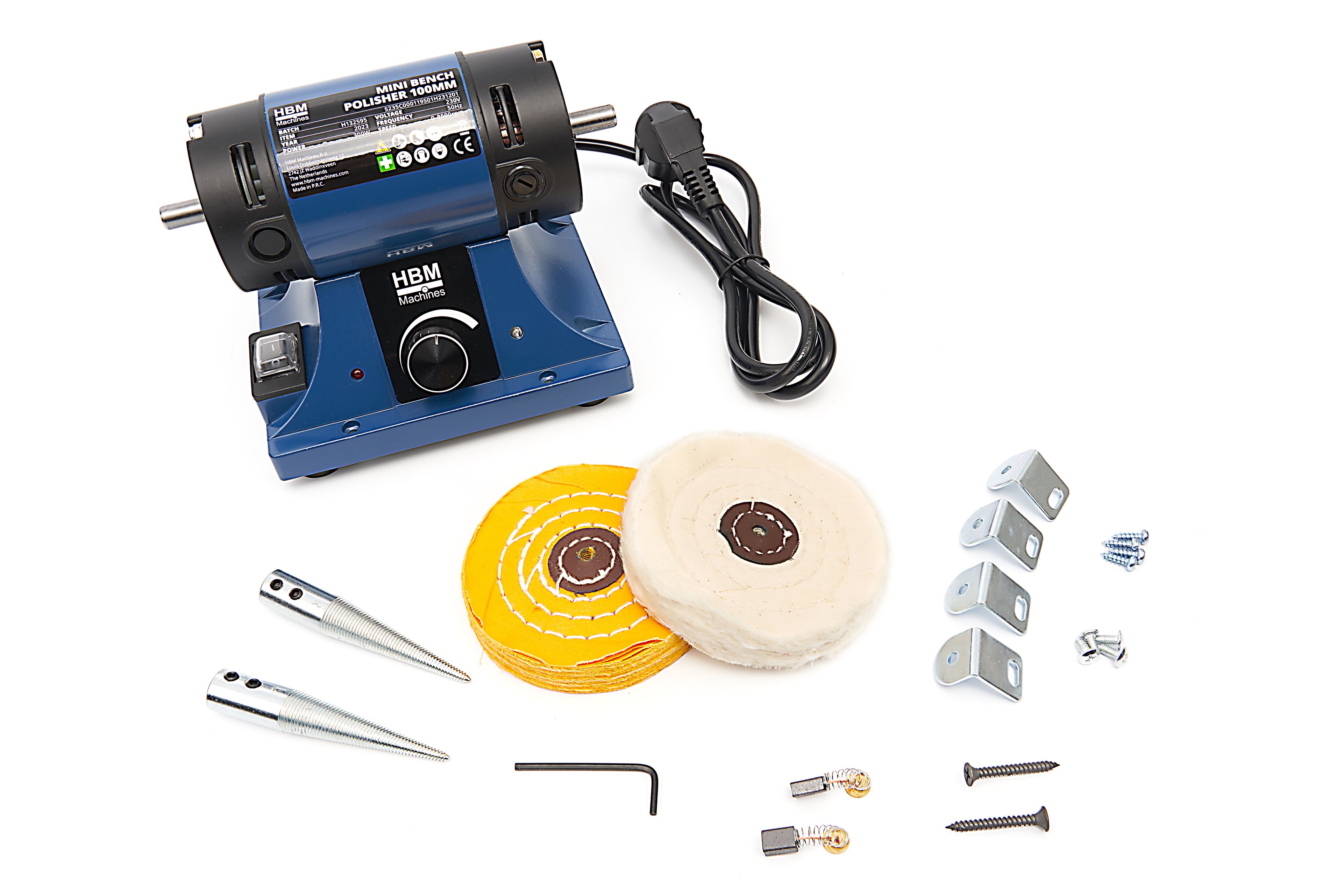 Macchina per lucidare HBM mini 100 mm Image 6