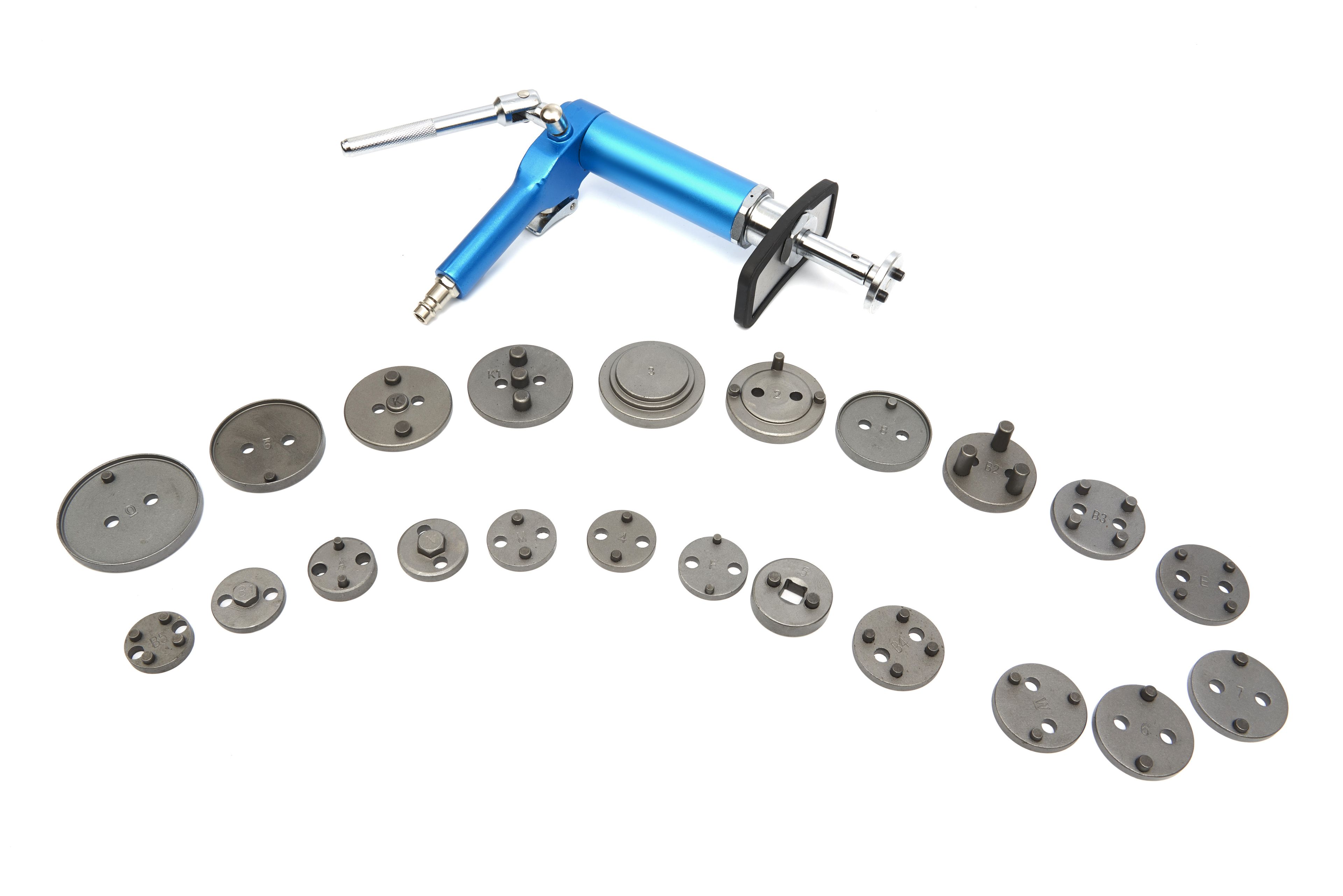 HBM pneumatische remzuiger terugstelset 23-delig Image 4