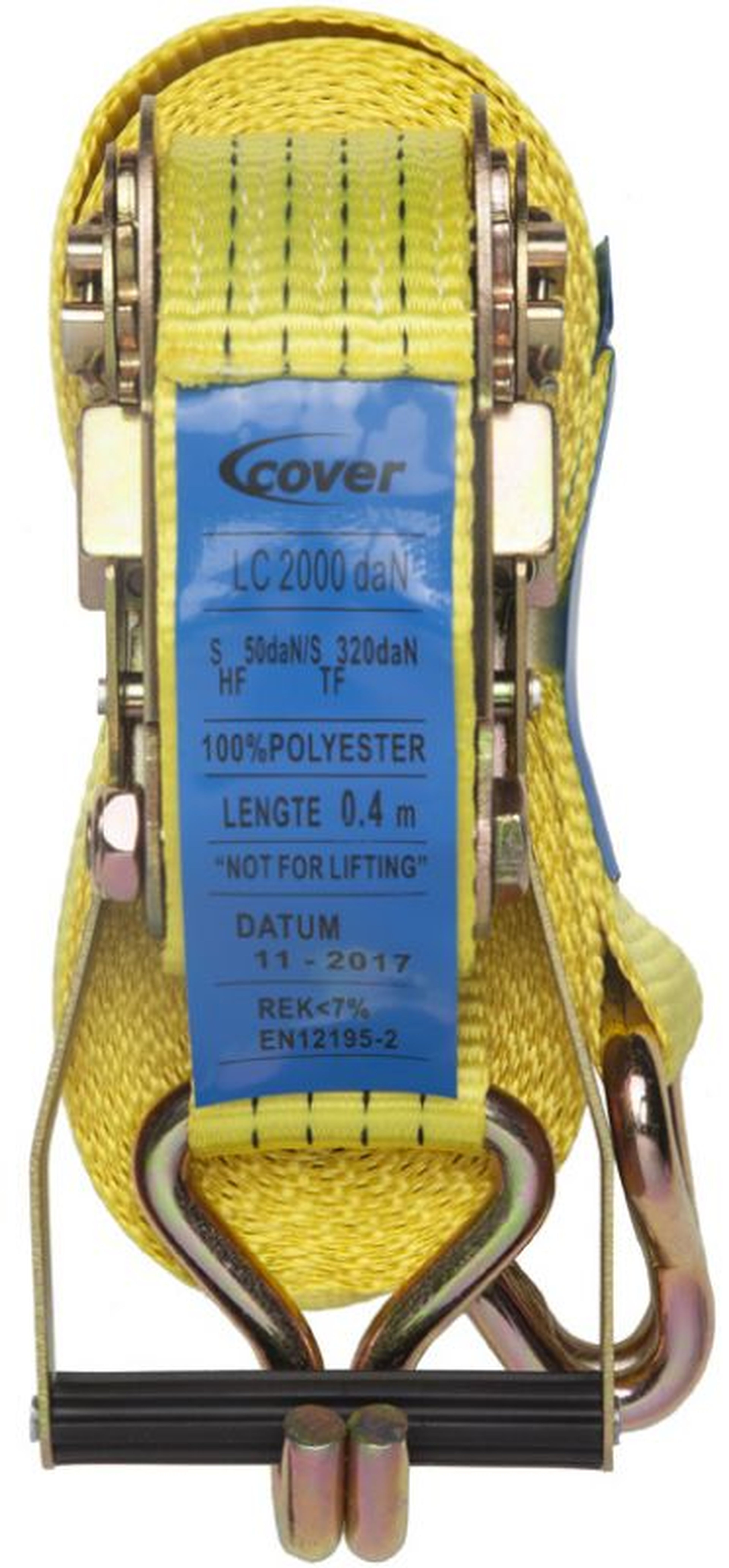 Cover spanbanden met ratelgesp en haken