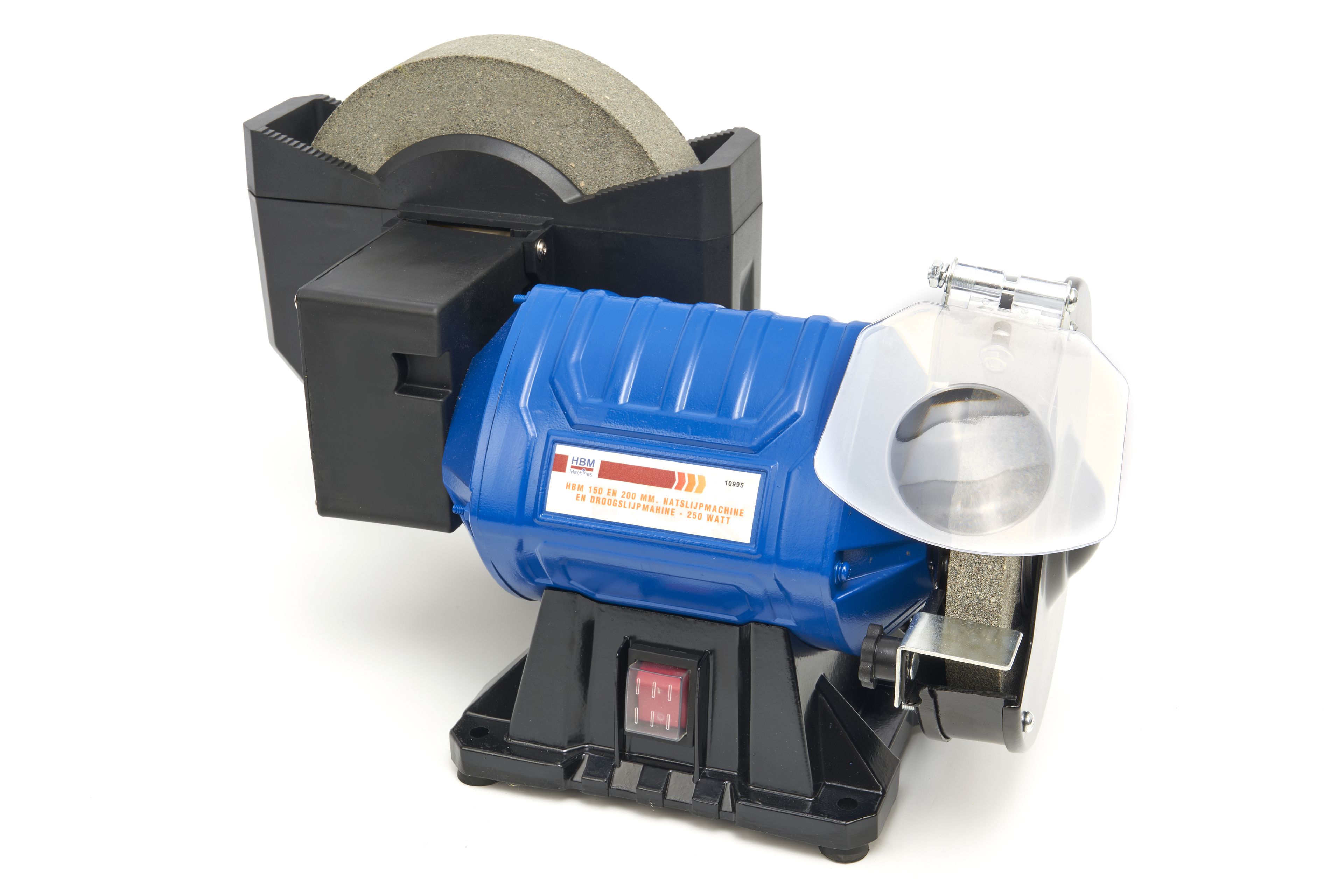 HBM 150 und 200 mm. Nass-Trocken Doppelschleifer - 250 Watt Image 3