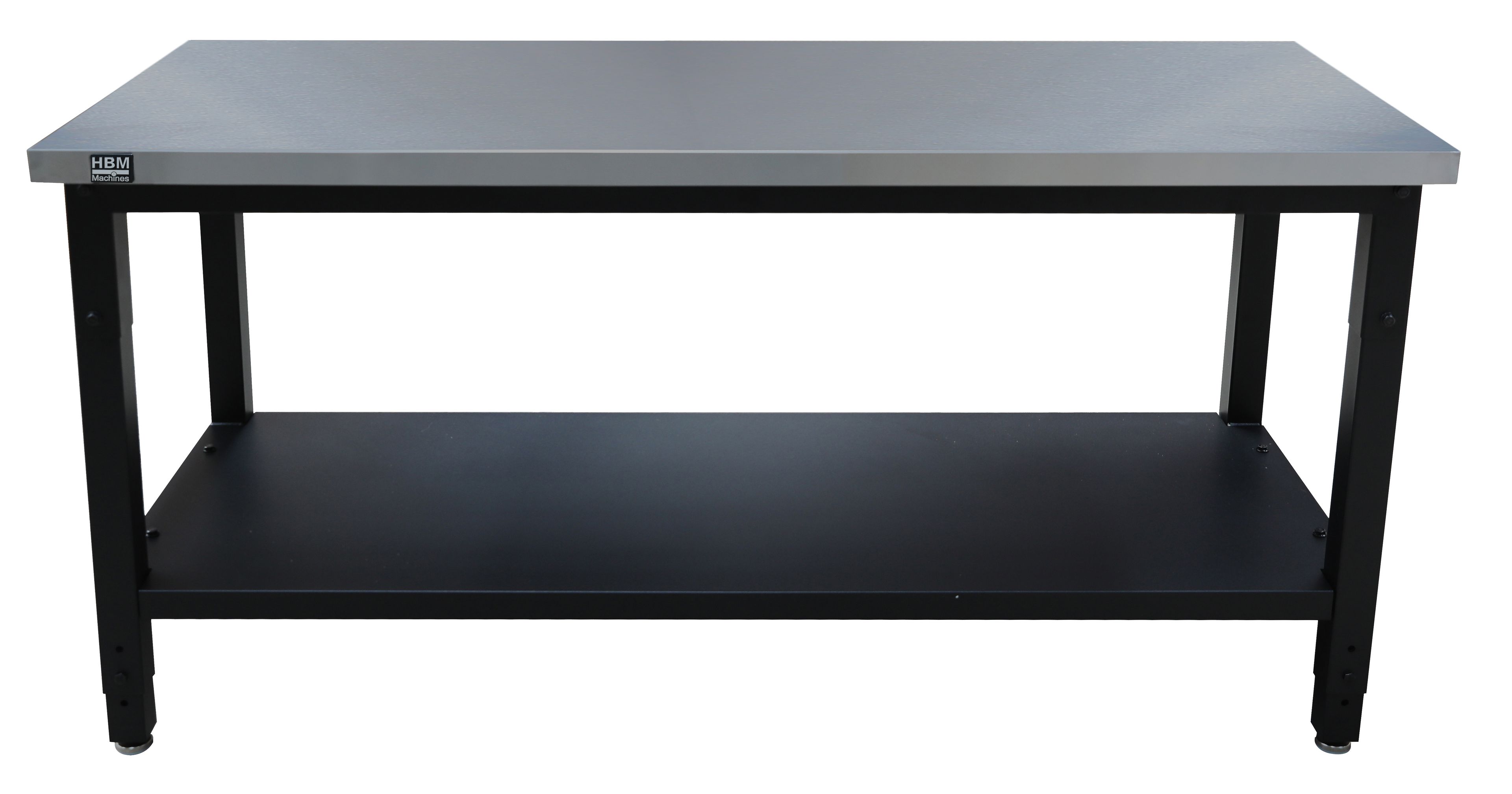 HBM Arbeitstisch Edelstahl 152 cm Image 2