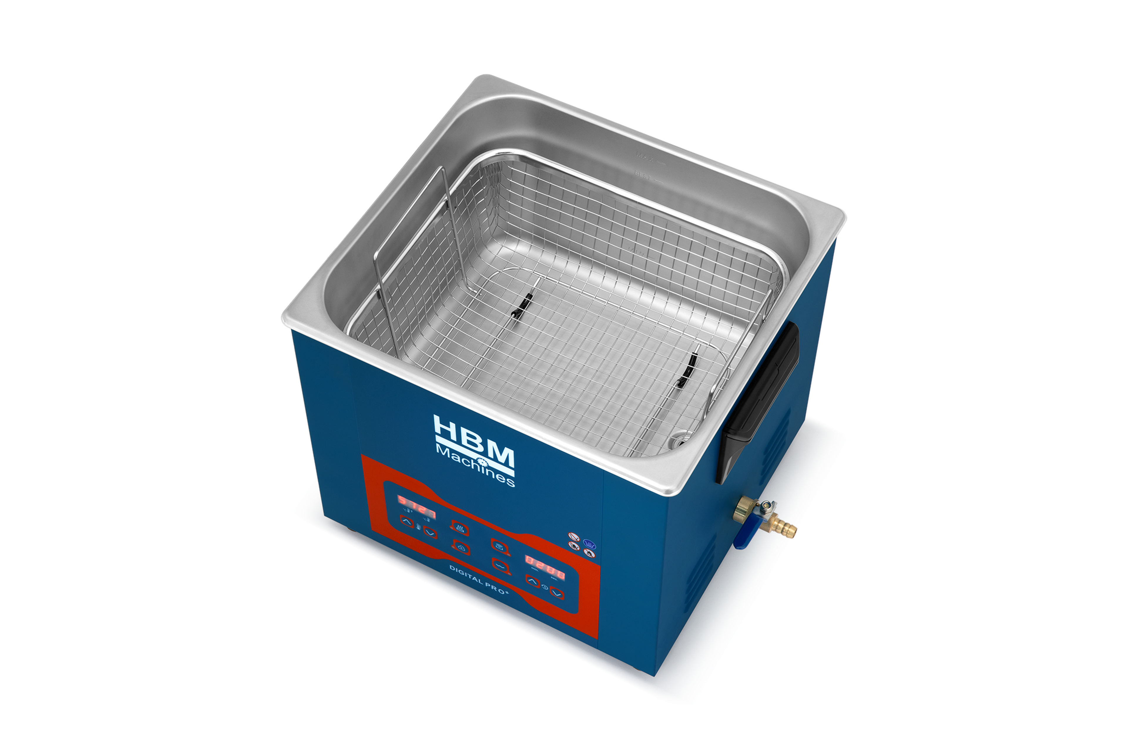 HBM pulitori ad ultrasuoni, blu 17,8 l Image 8