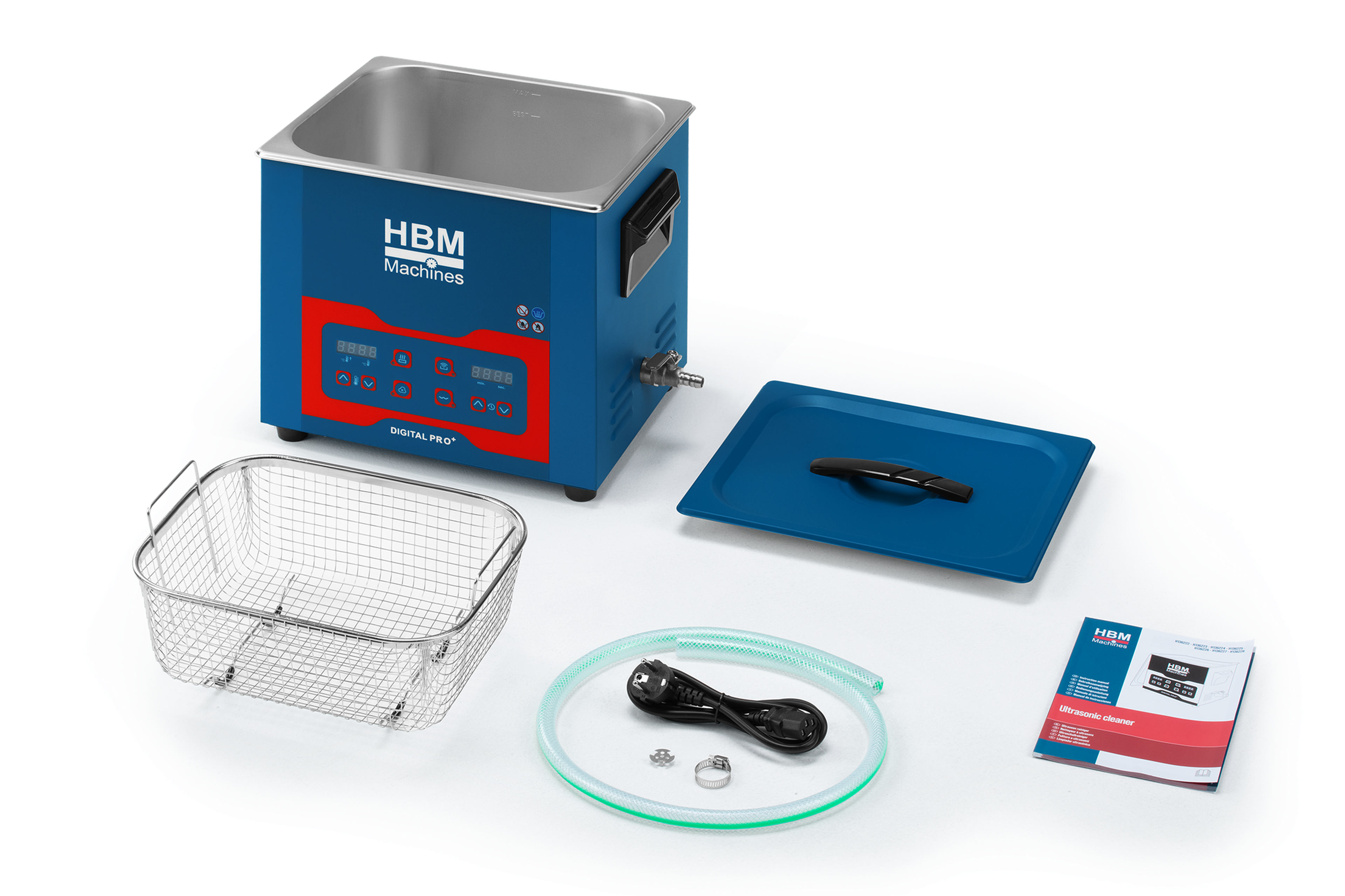HBM pulitori ad ultrasuoni, blu 12,3 l Image 7