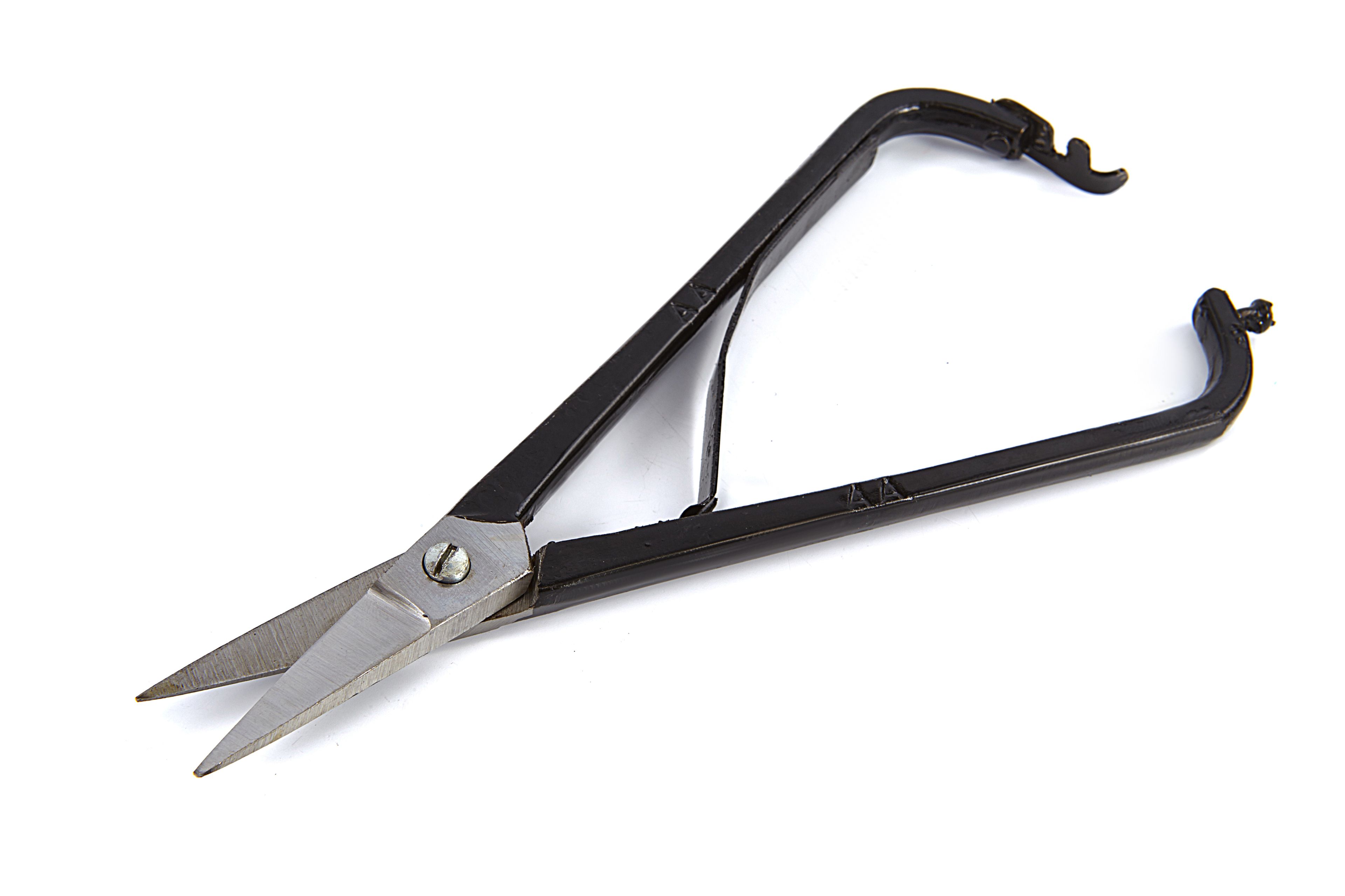 HBM Latoenschaar Recht met Veer en Sluiting