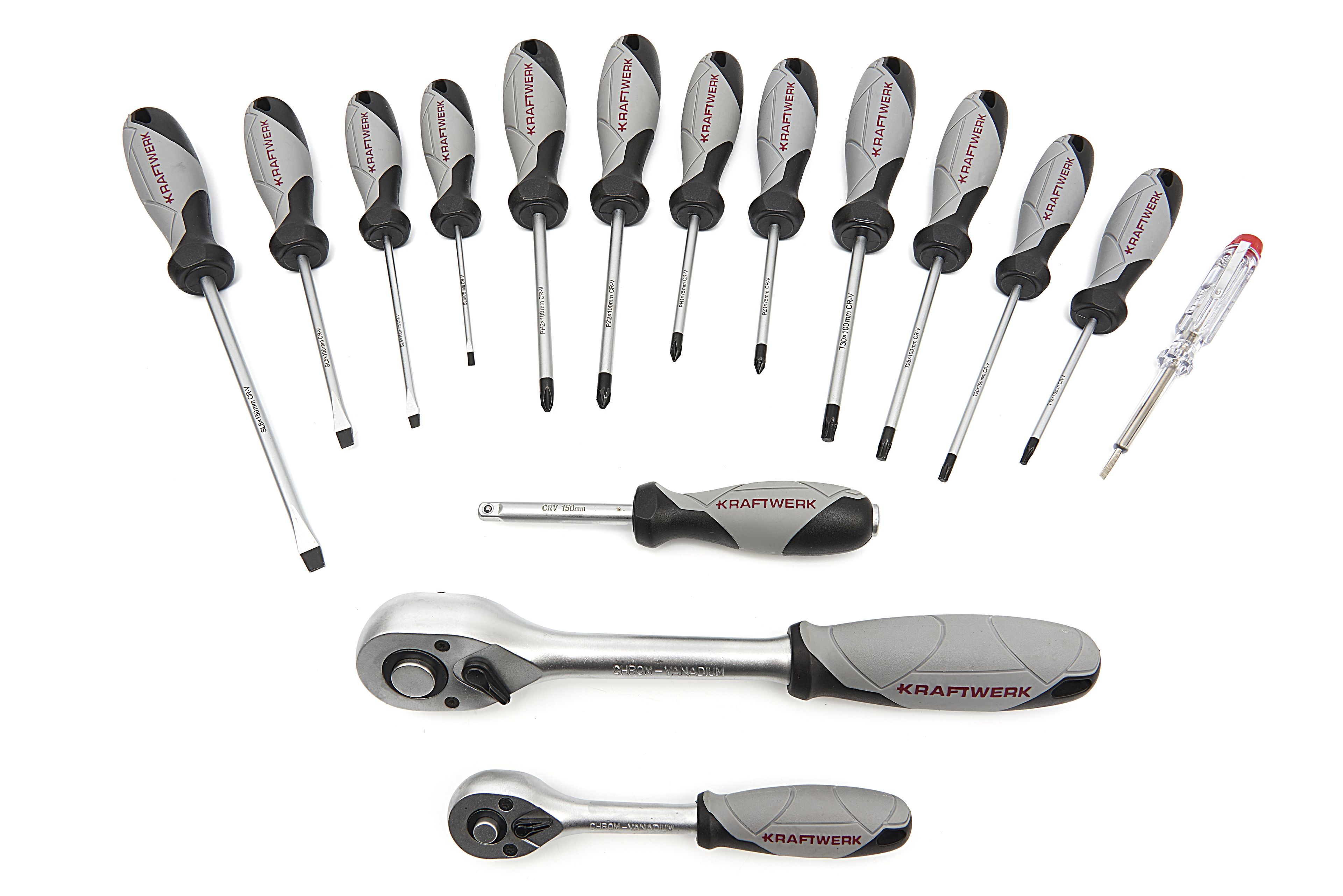 Kraftwerk 1050NL Gereedschapskoffer 230 Delig Image 13