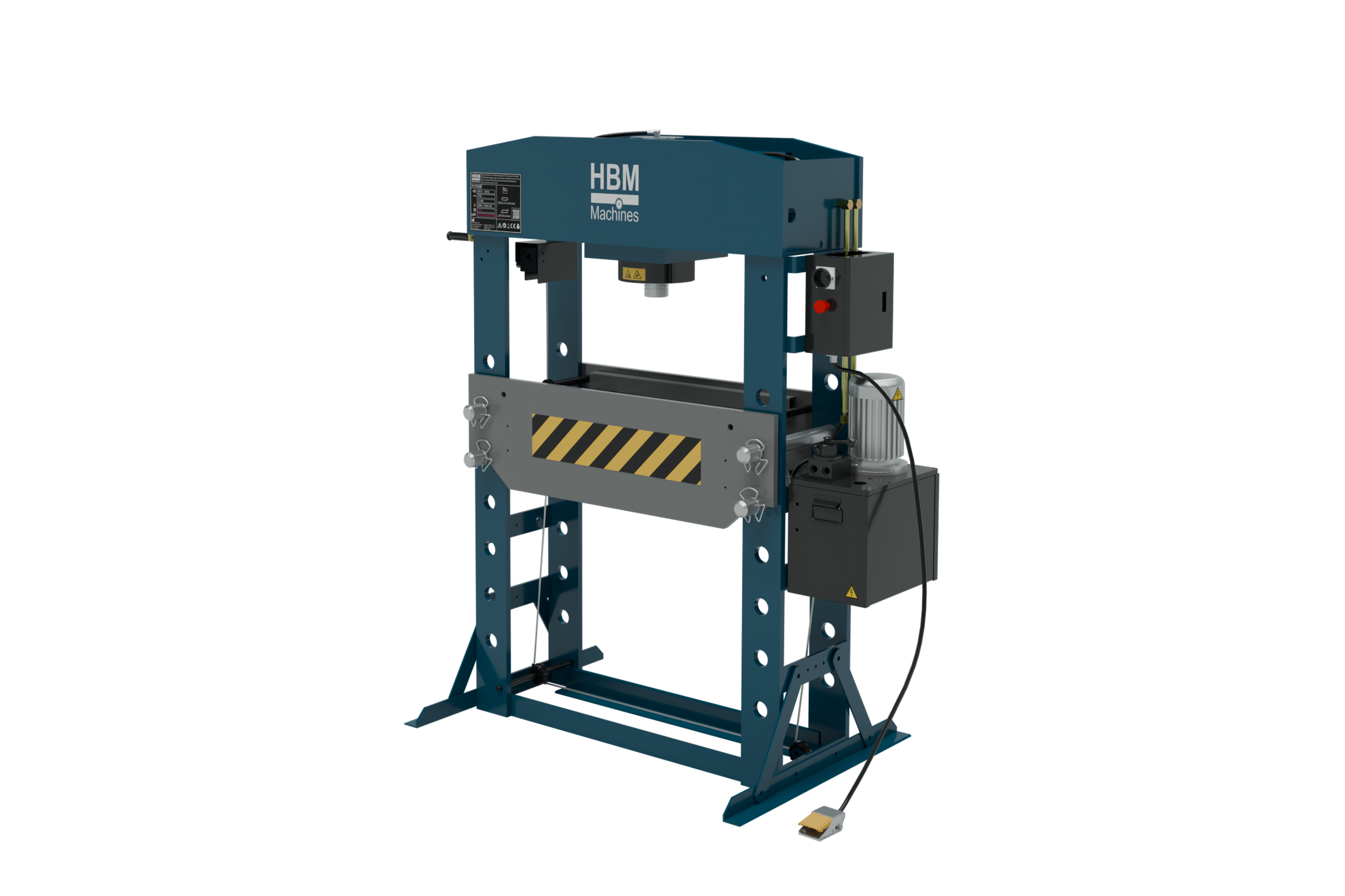 HBM werkplaatspers 150 ton